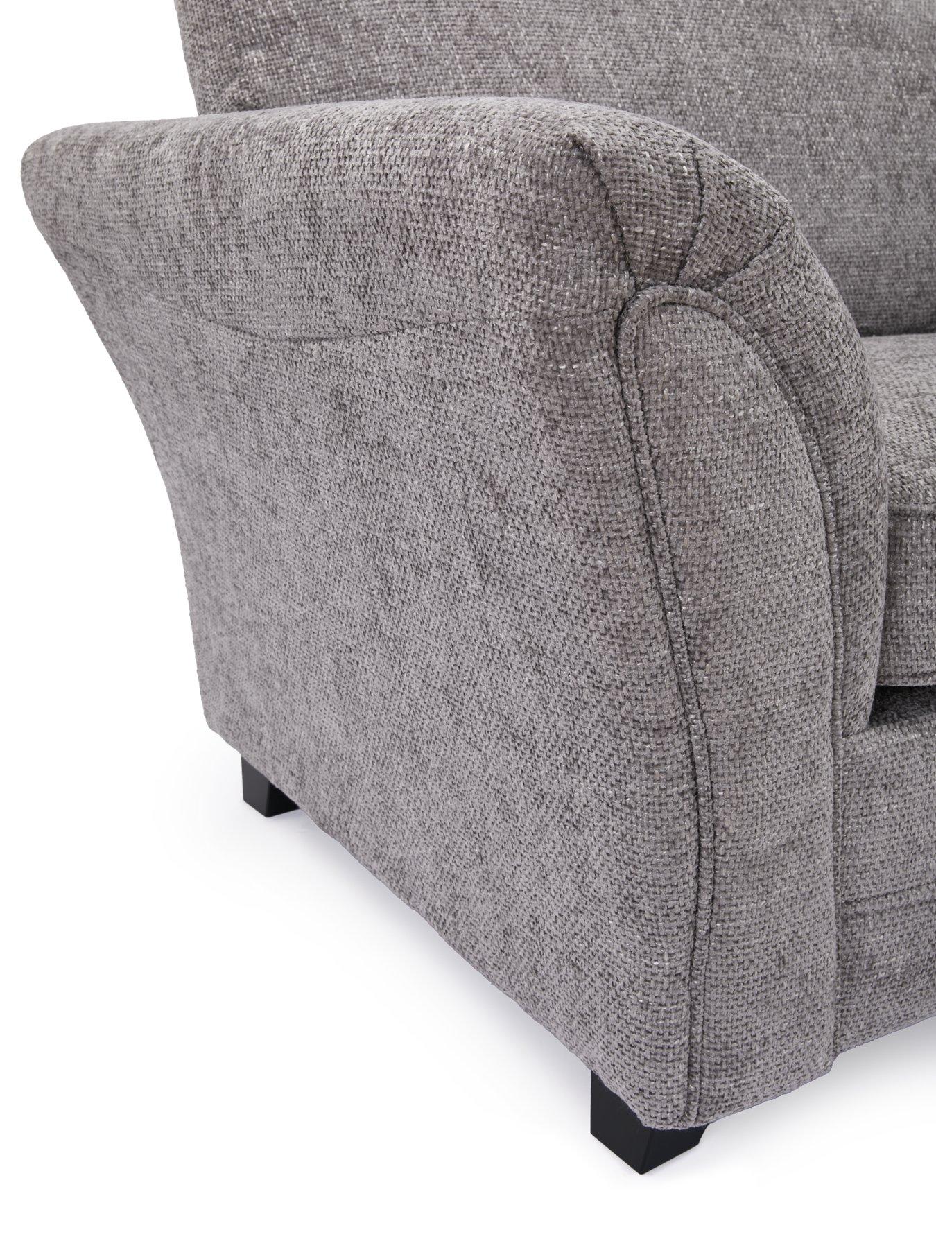 Image 4 of 7 of The Very Collection Dury Chunky Weave 2 Seater Standard Back Sofa - FSC&reg; Certified