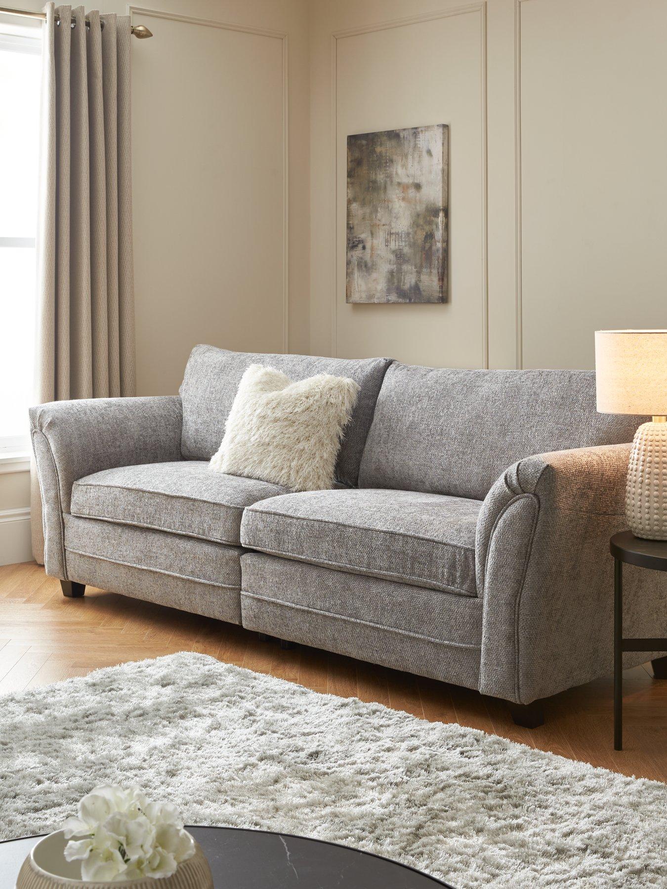 very-home-dury-chunky-weave-4-seater-standard-back-sofa-greynbsp--fscreg-certified