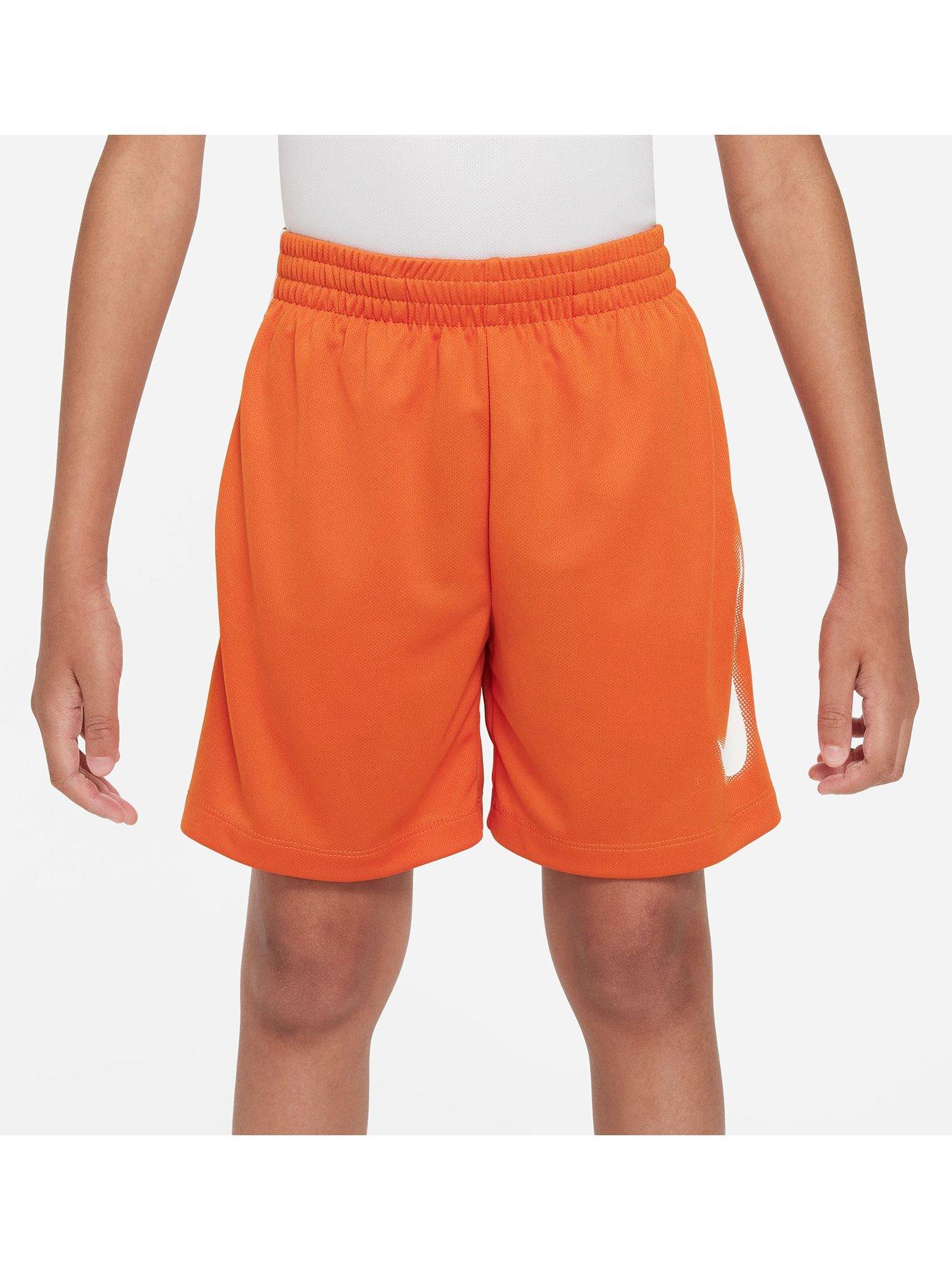 Boys orange outlet nike shorts