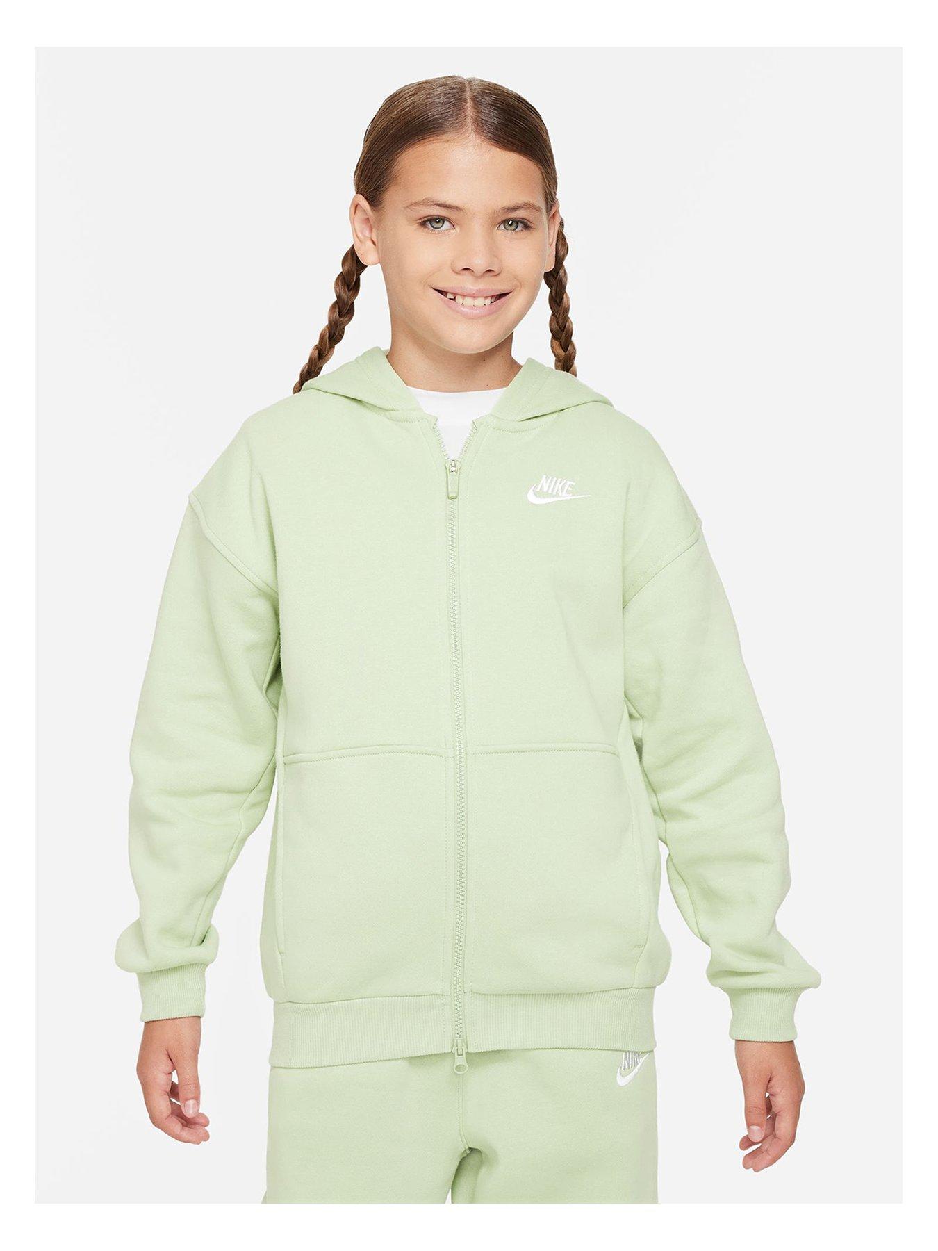 Nike junior zip sales hoodie