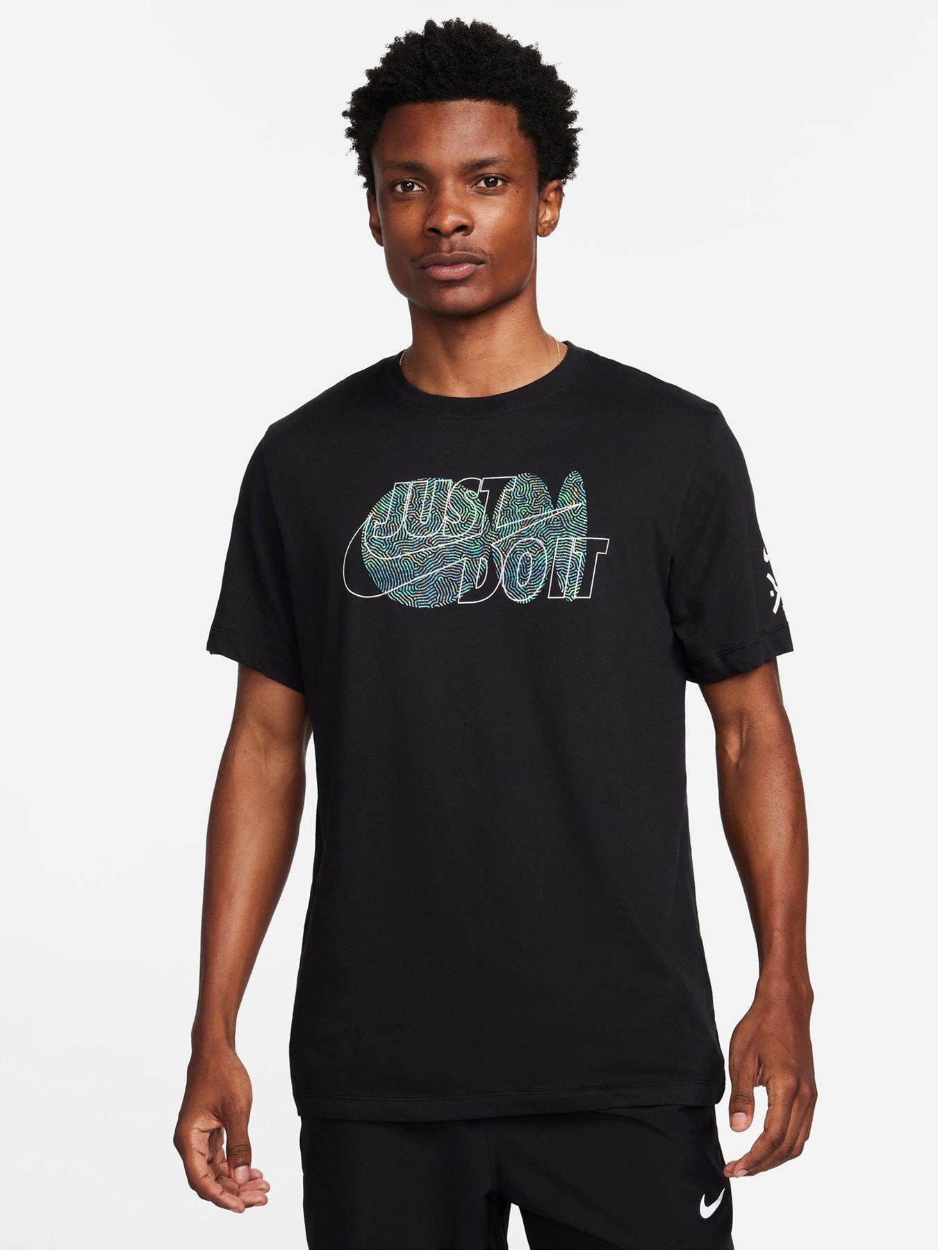 Mens nike logo outlet t shirt