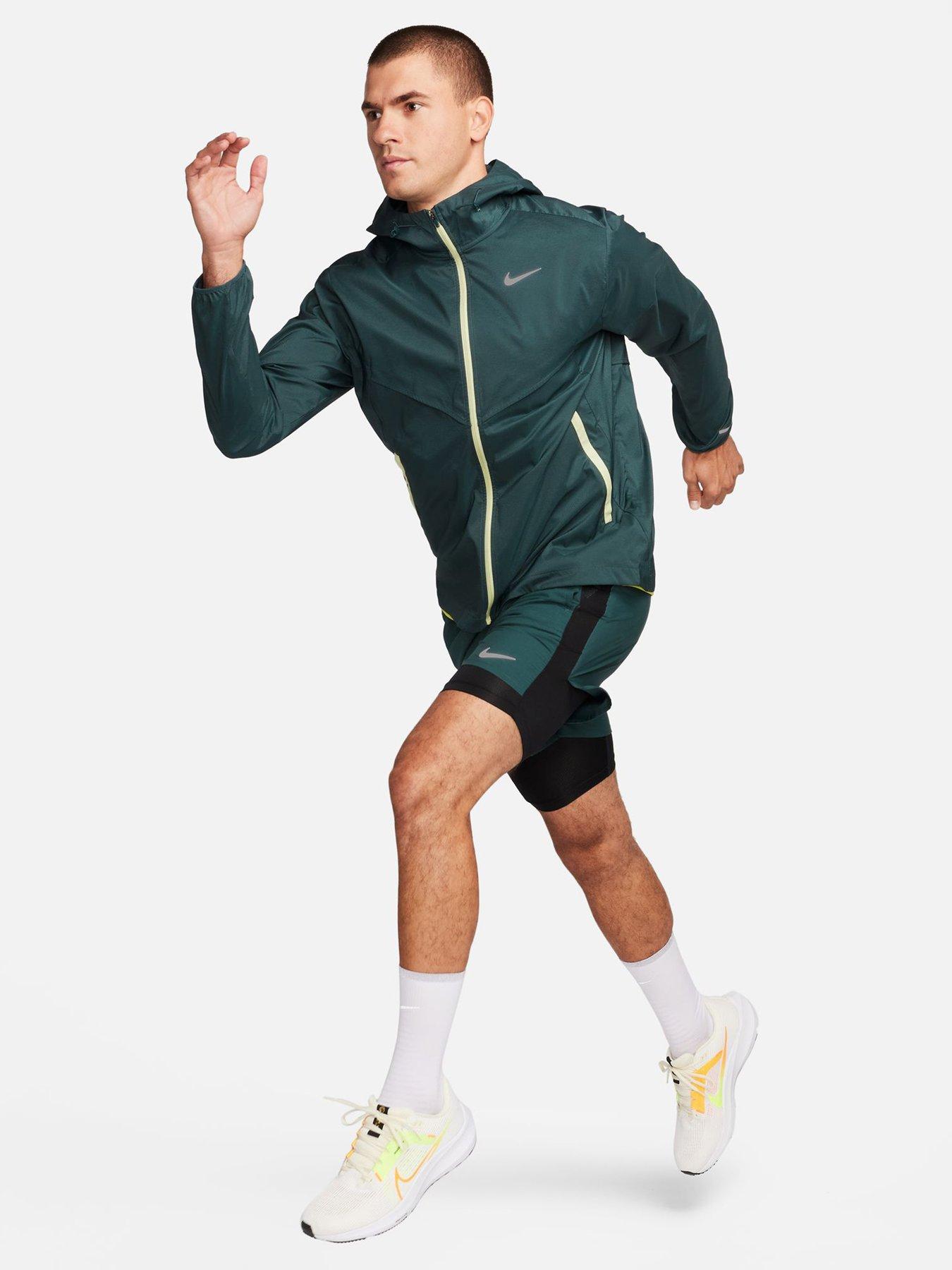 Men's Running Repel Windrunner Jacket - Green