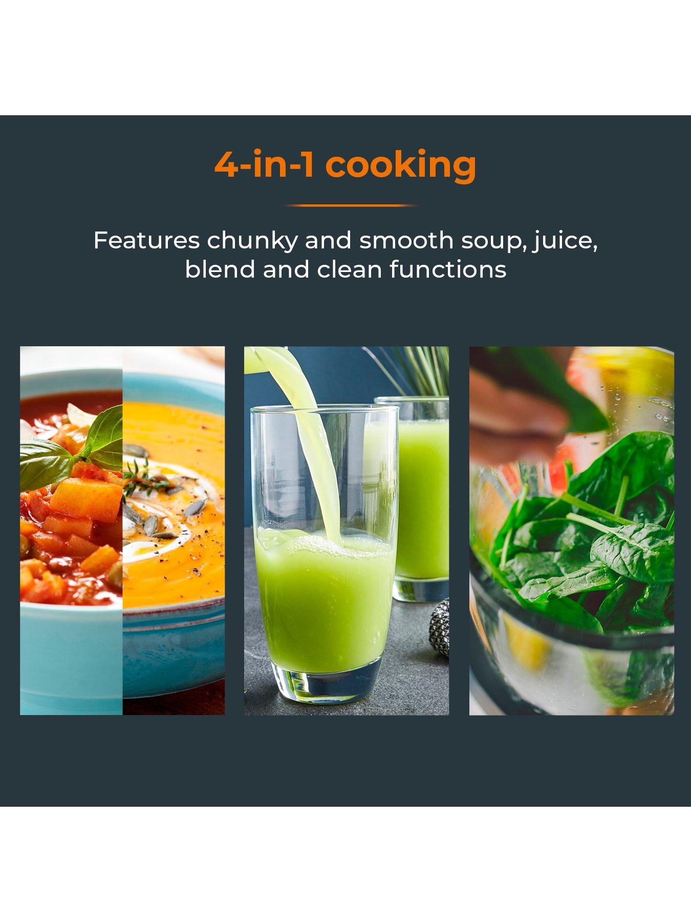 Image 3 of 7 of Tower Tower T12067 1000W Vizion 1.6L Soup Maker with Transparent Body