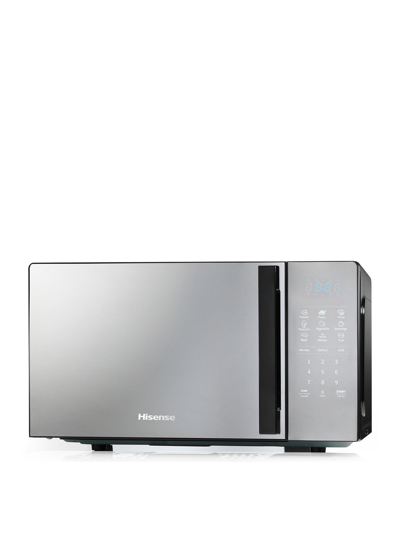 hisense-hisense-20-litre-microwave-mirror-look--black-stainless-steel