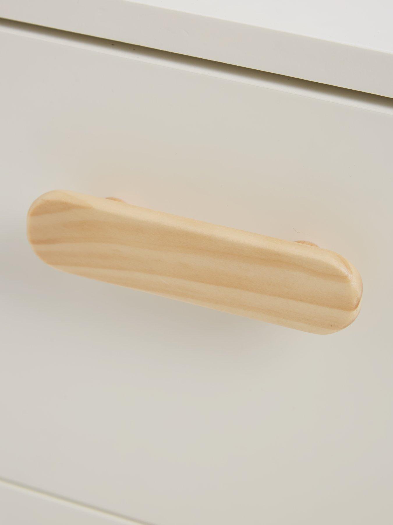 Image 4 of 7 of Very Home Pixie Solid Pine Bedside Chest - White -&nbsp;FSC&reg;&nbsp;Certified