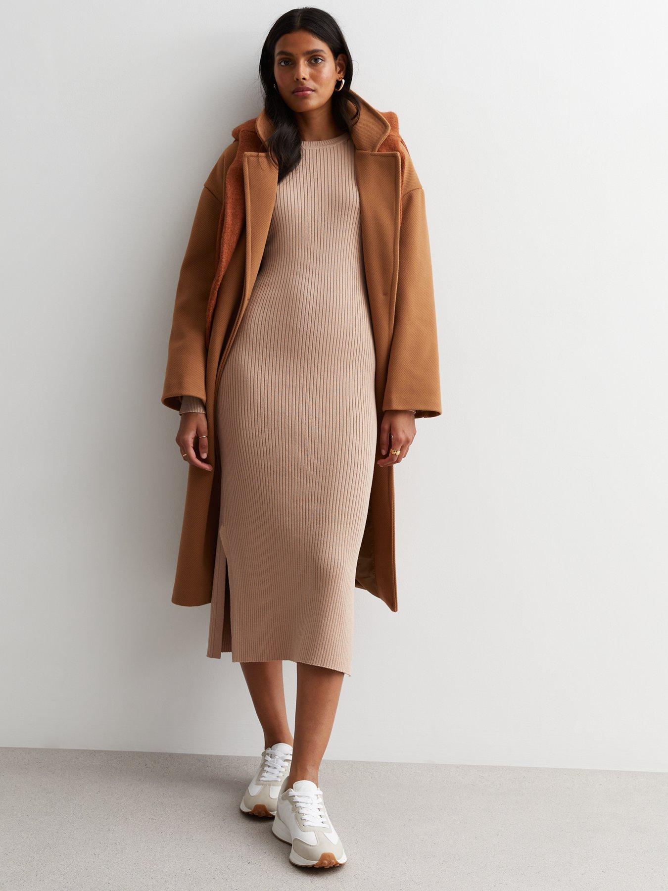 new-look-camel-ribbed-knit-bodycon-midi-dressback