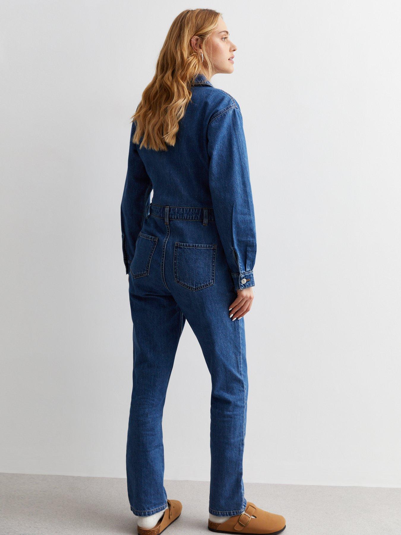 new-look-blue-denim-long-sleeve-jumpsuitstillFront