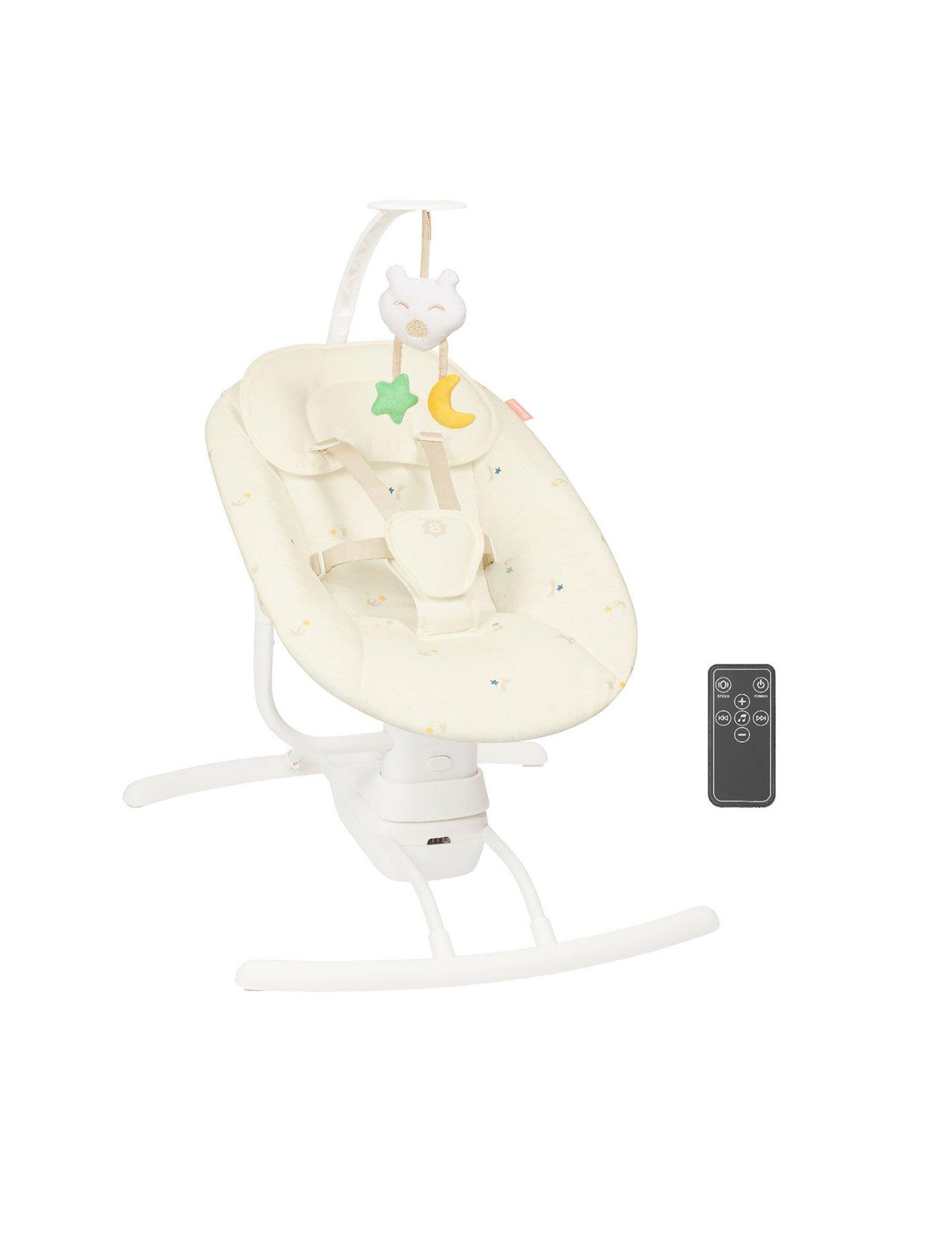 badabulle-lateral-nursery-baby-swing-with-remote-control--creamback