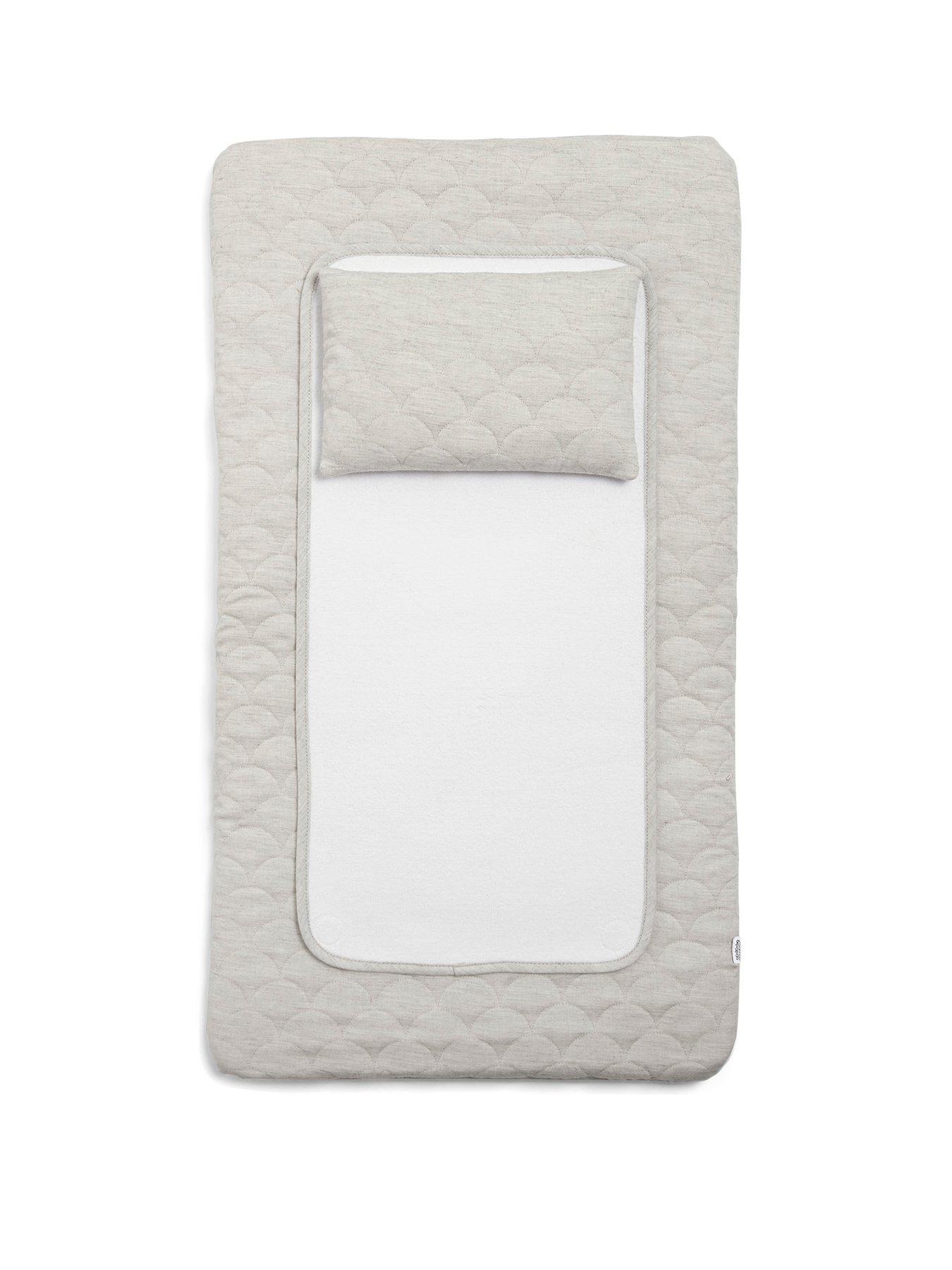 undefined Luxury Changing Mat - Welcome to the World (Grey)