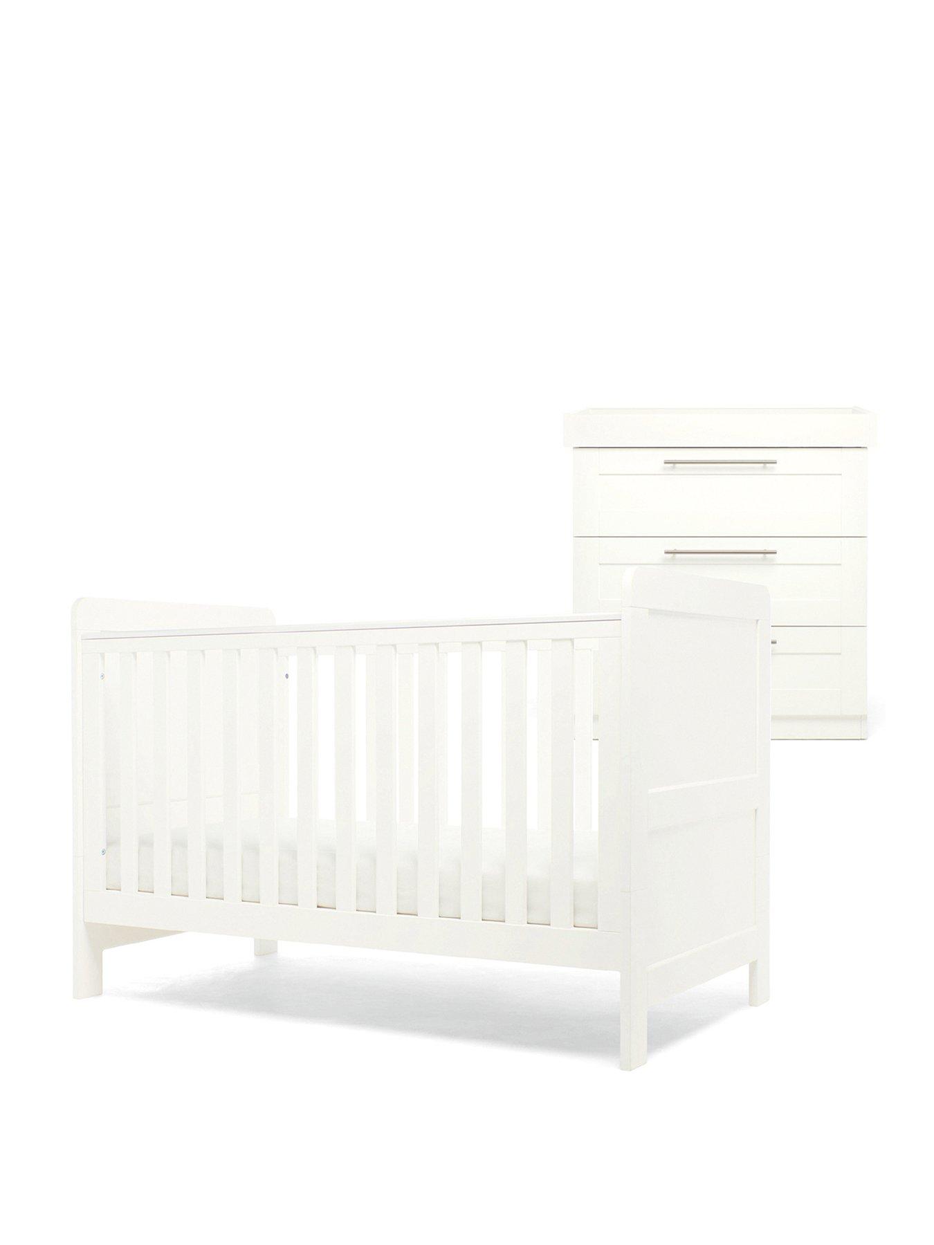 Mamas Papas Hampden 3 Piece Furniture Range White Very Ireland