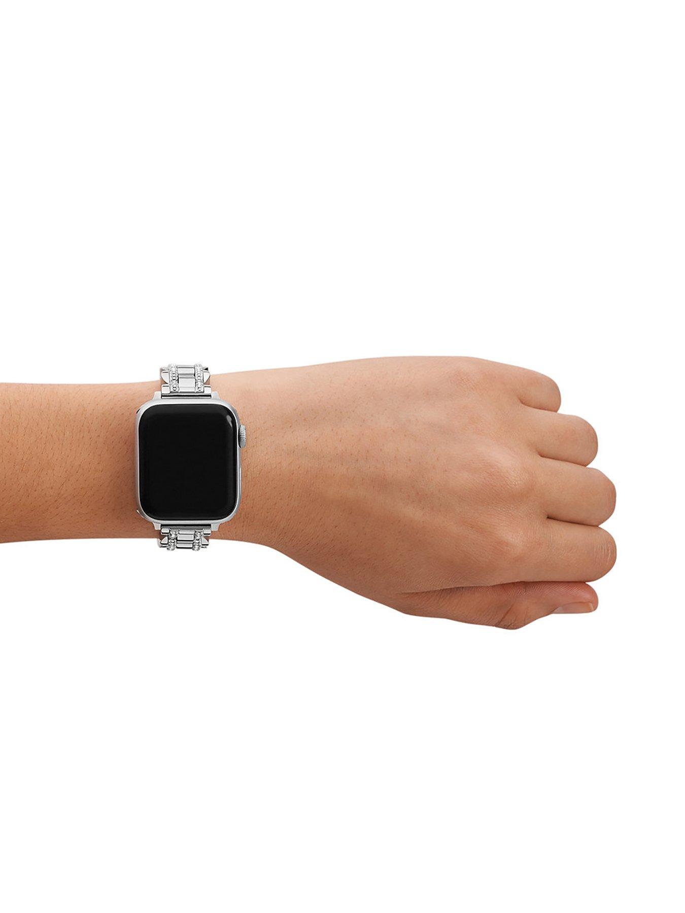 Image 2 of 6 of Kate Spade New York Silver Apple Watch&nbsp;Strap