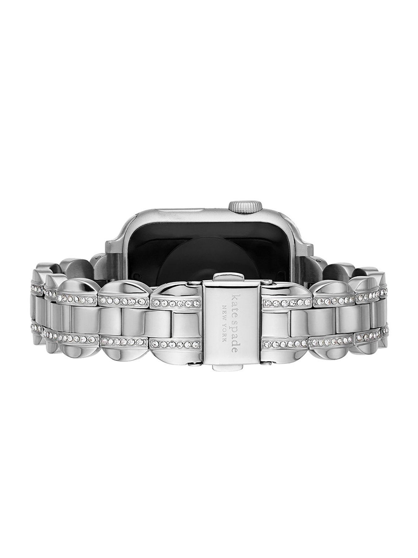Image 4 of 6 of Kate Spade New York Silver Apple Watch&nbsp;Strap