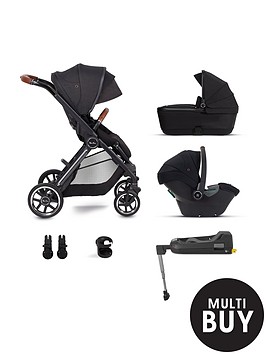 silver-cross-reef-pushchair-travel-pack-car-seat-base-cup-holder-adaptors-first-bed-orbit