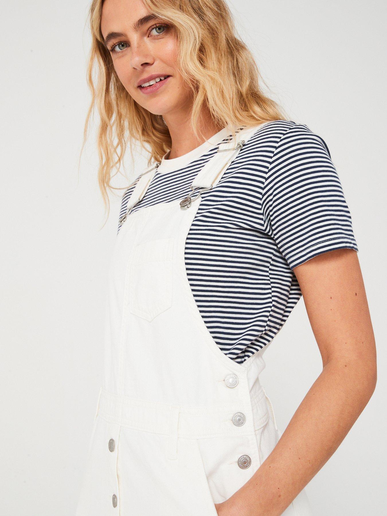 levis-pinafore-denim-midi-jumper-dress-whiteoutfit