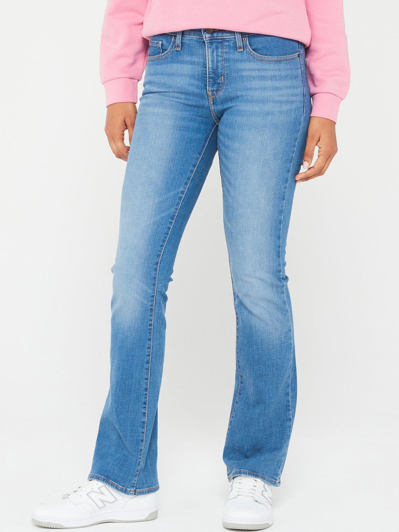 Levi's Women's Low Pro Jeans, Breathe Out - Medium Indigo, 25 at   Women's Jeans store