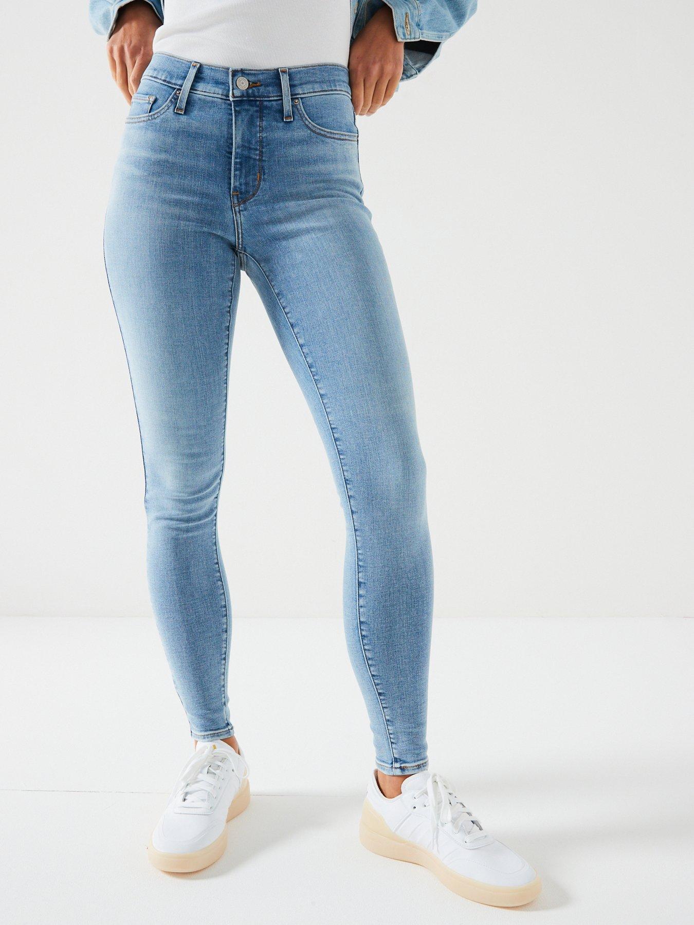 Levi's 310T Shaping Super Skinny Jeans - Off Kilter Clean Hem - Blue