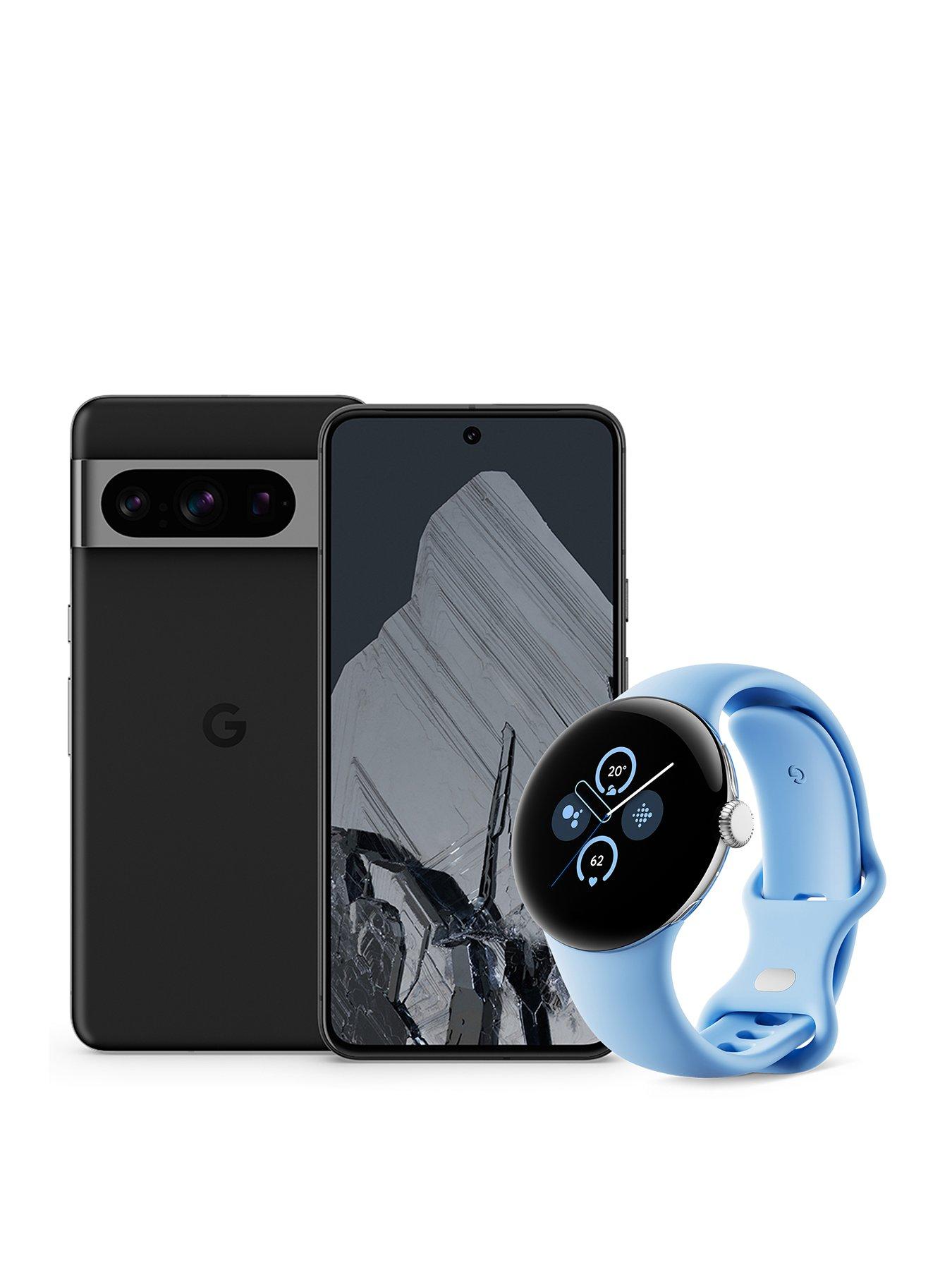 Google Pixel 8 Pro 128GB (Obsidian) with FREE Pixel Watch 2 WiFi