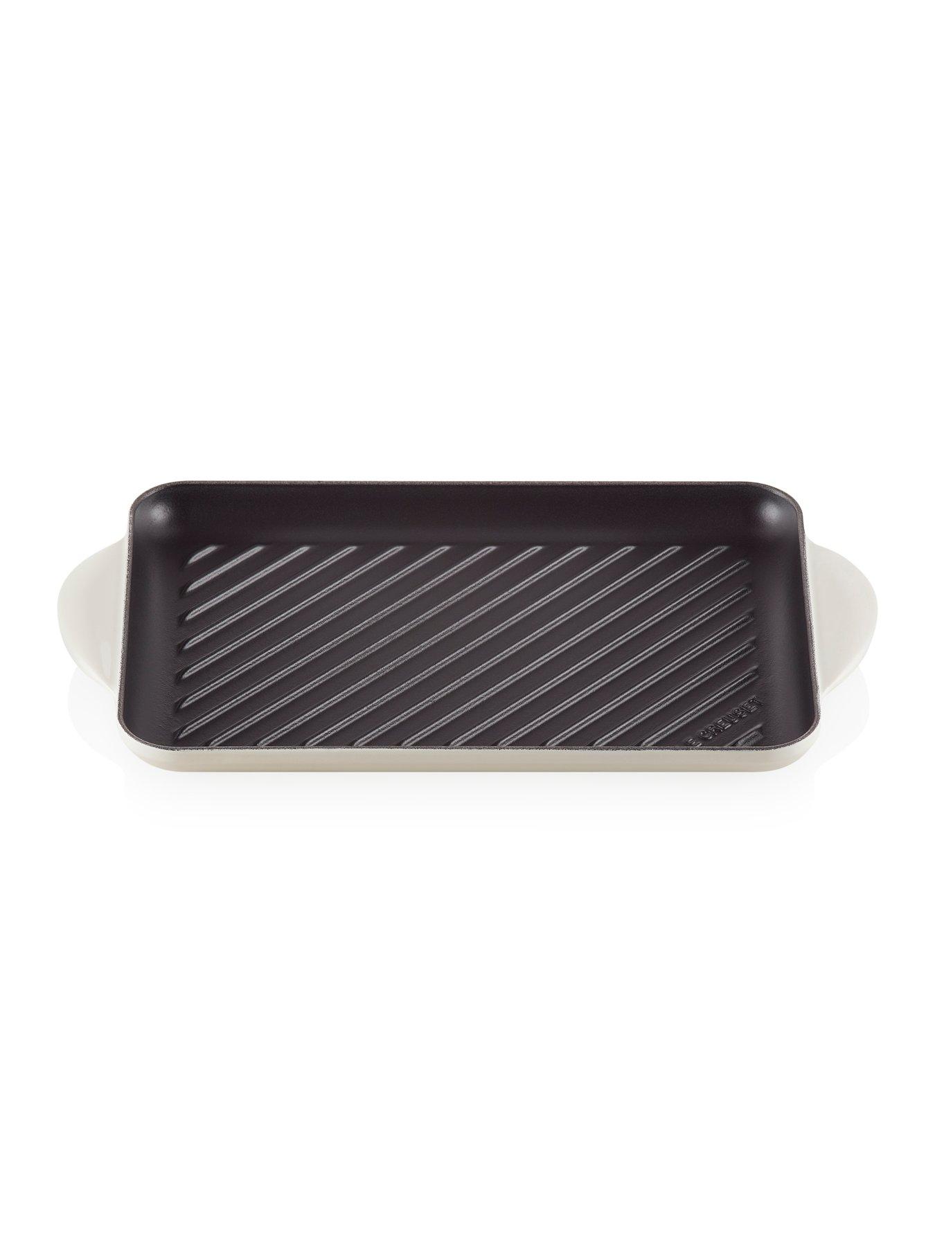 le-creuset-cast-iron-32-cm-rectangular-grill-in-meringuestillFront