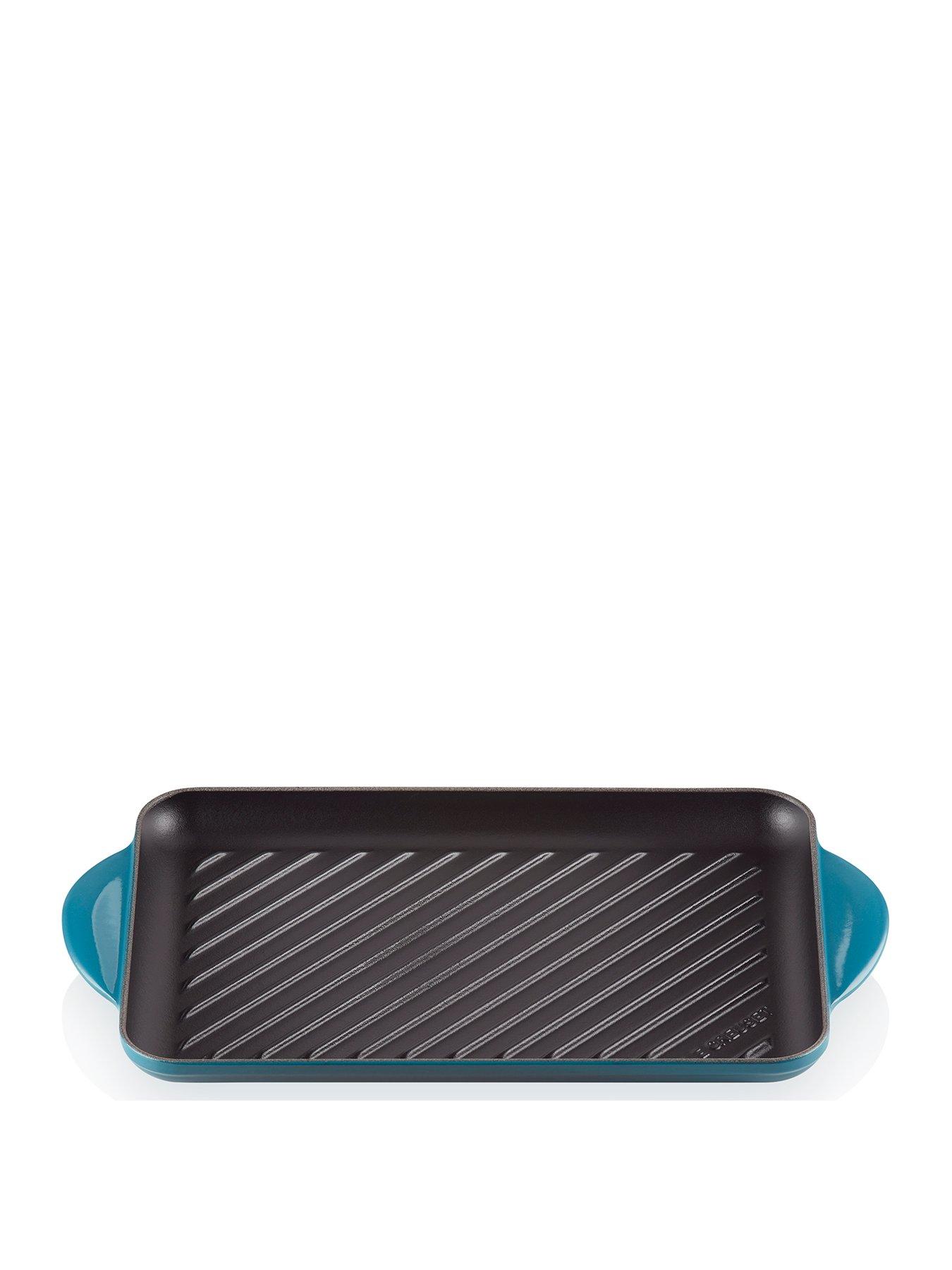 le-creuset-cast-iron-32-cm-rectangular-grill-in-deep-teal