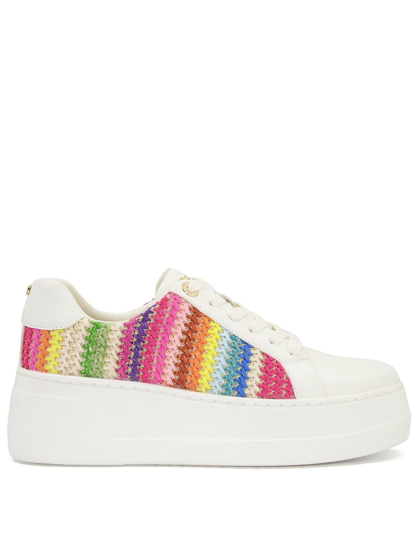 Dune ladies white on sale trainers