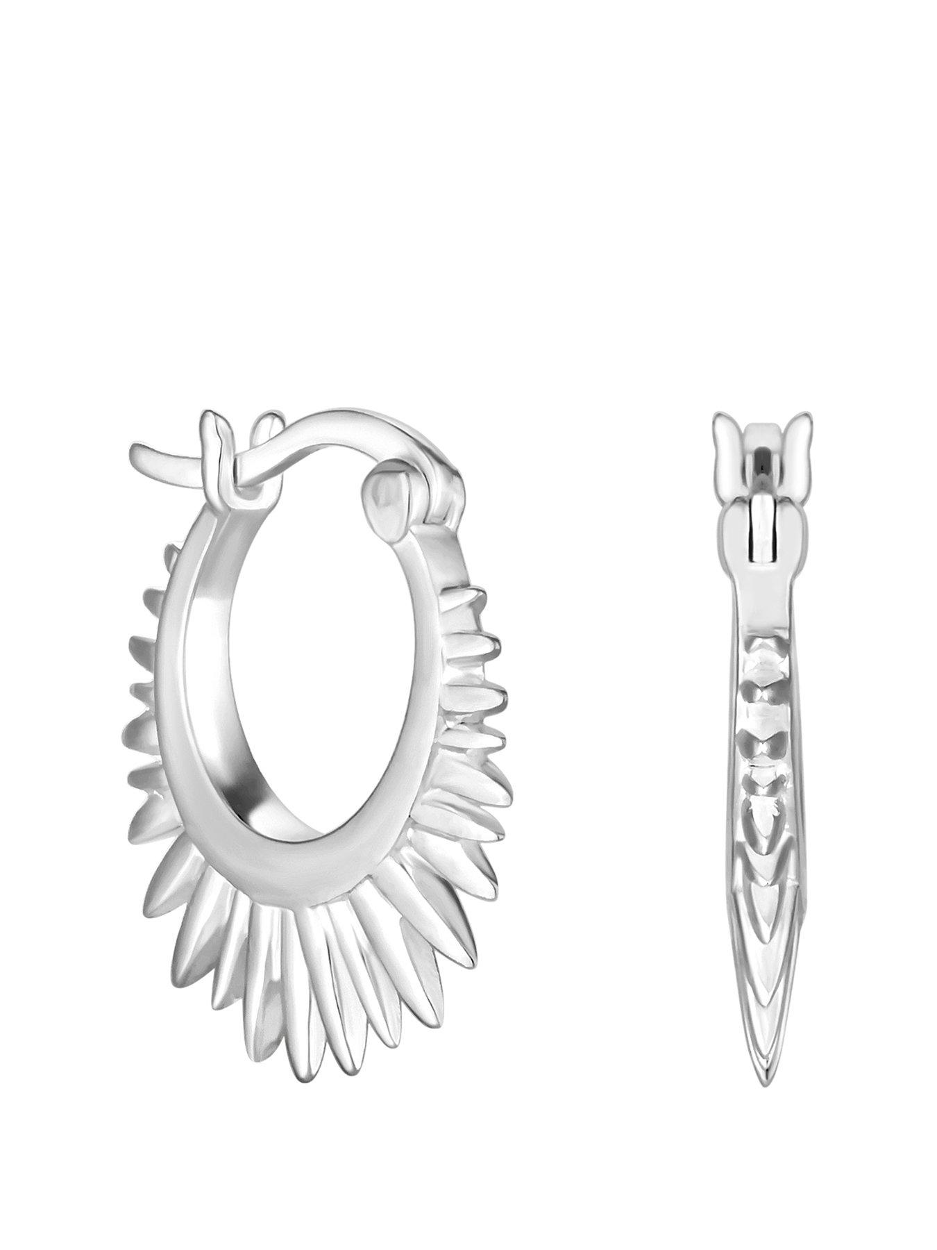 simply-silver-simply-silver-sterling-silver-925-polished-starburst-hoop-earrings