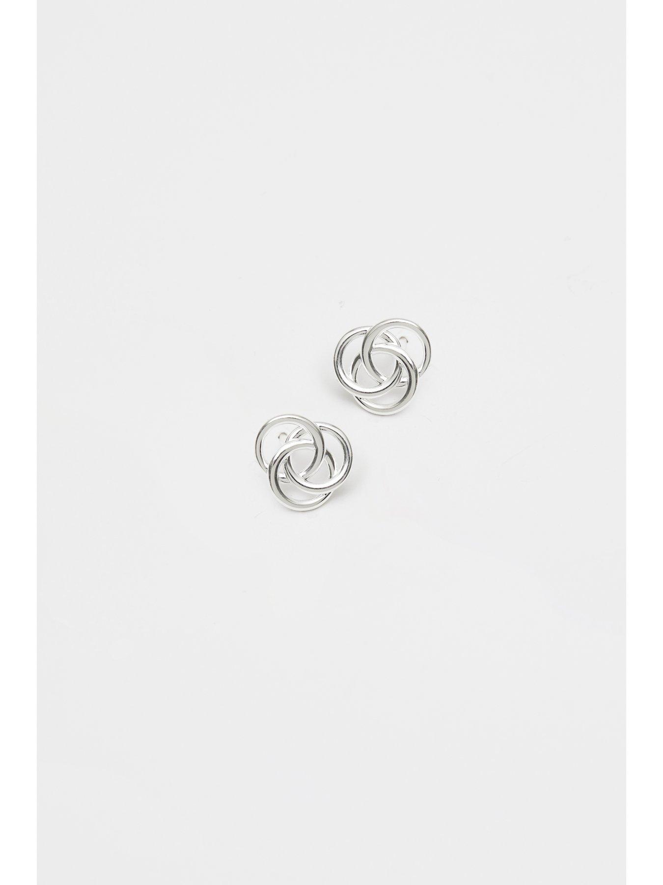 simply-silver-simply-silver-sterling-silver-925-knot-stud-earringsstillFront