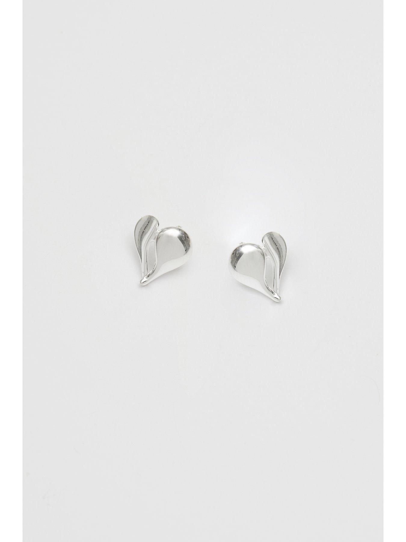 simply-silver-simply-silver-sterling-silver-925-polished-heart-stud-earringsstillFront