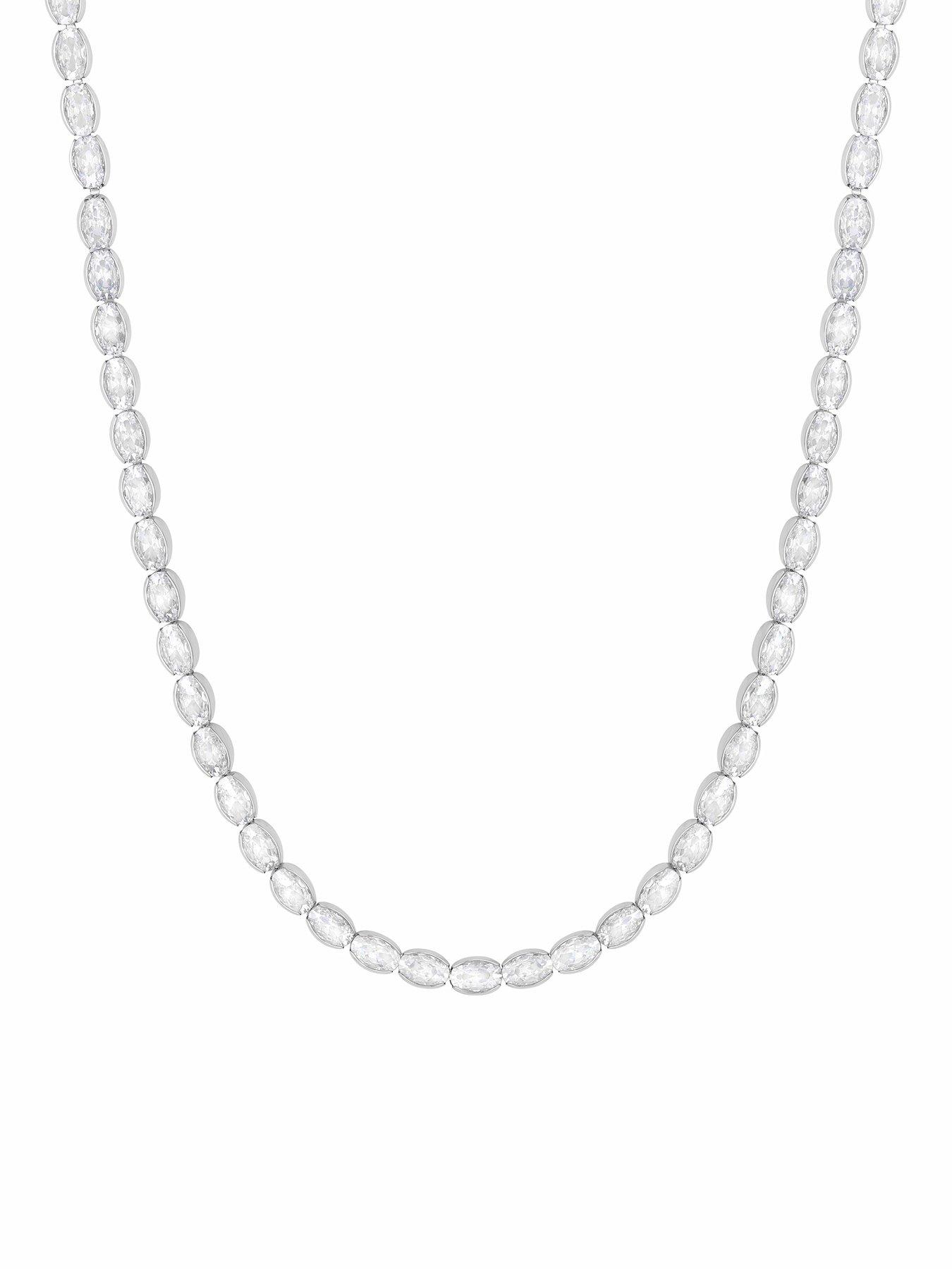 jon-richard-rhodium-plated-and-cubic-zirconia-tennis-necklacestillFront