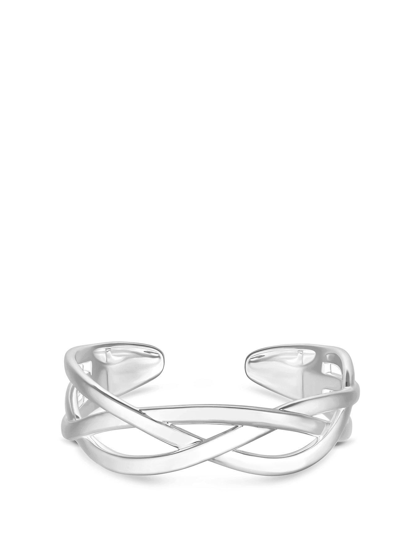 inicio-sterling-silver-plated-cross-over-bangle-bracelet-with-gift-pouch