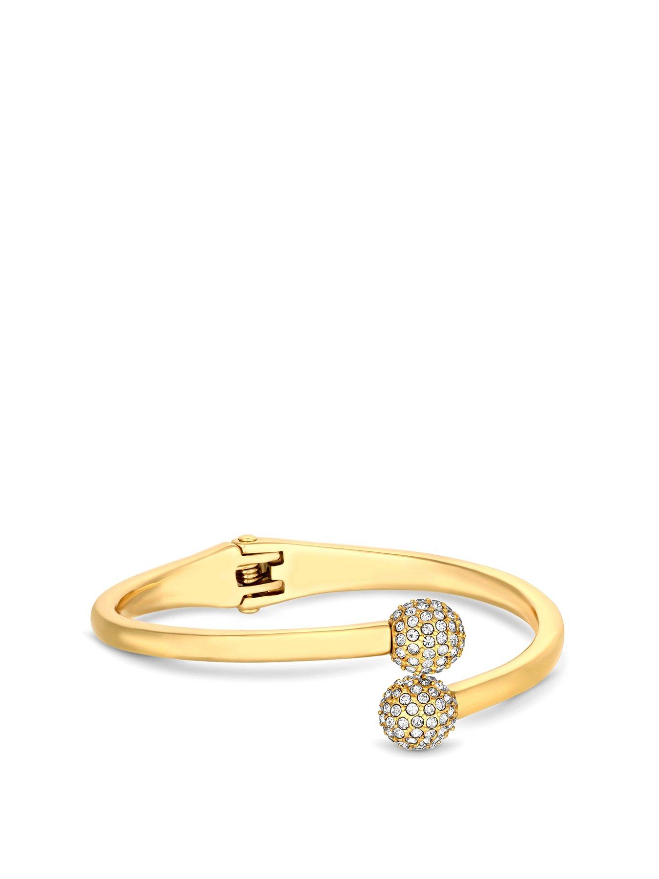 jon-richard-gold-plated-crystal-ball-bangle-bracelet