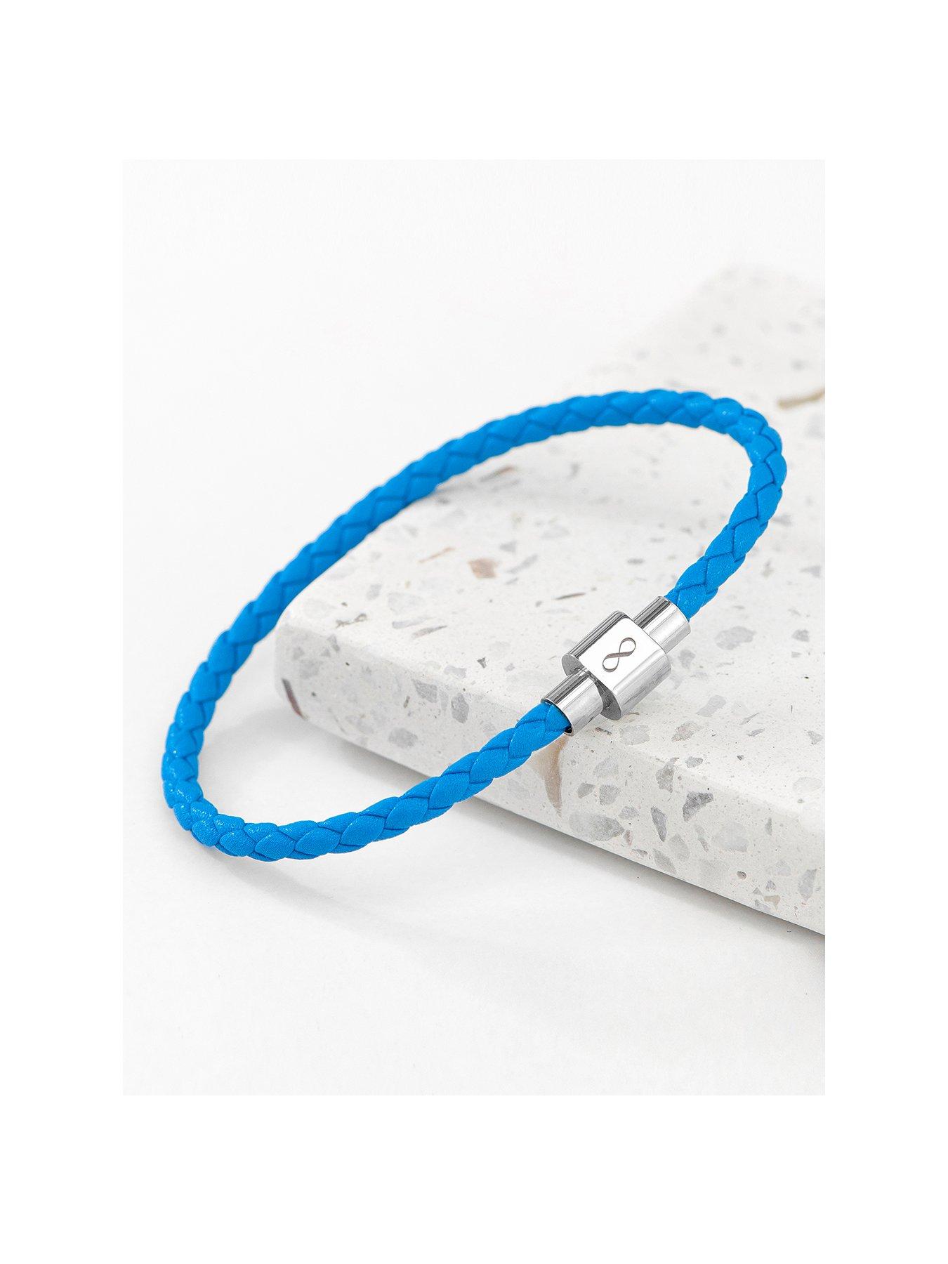 treat-republic-personalised-mens-infinity-woven-leather-bracelet-blue