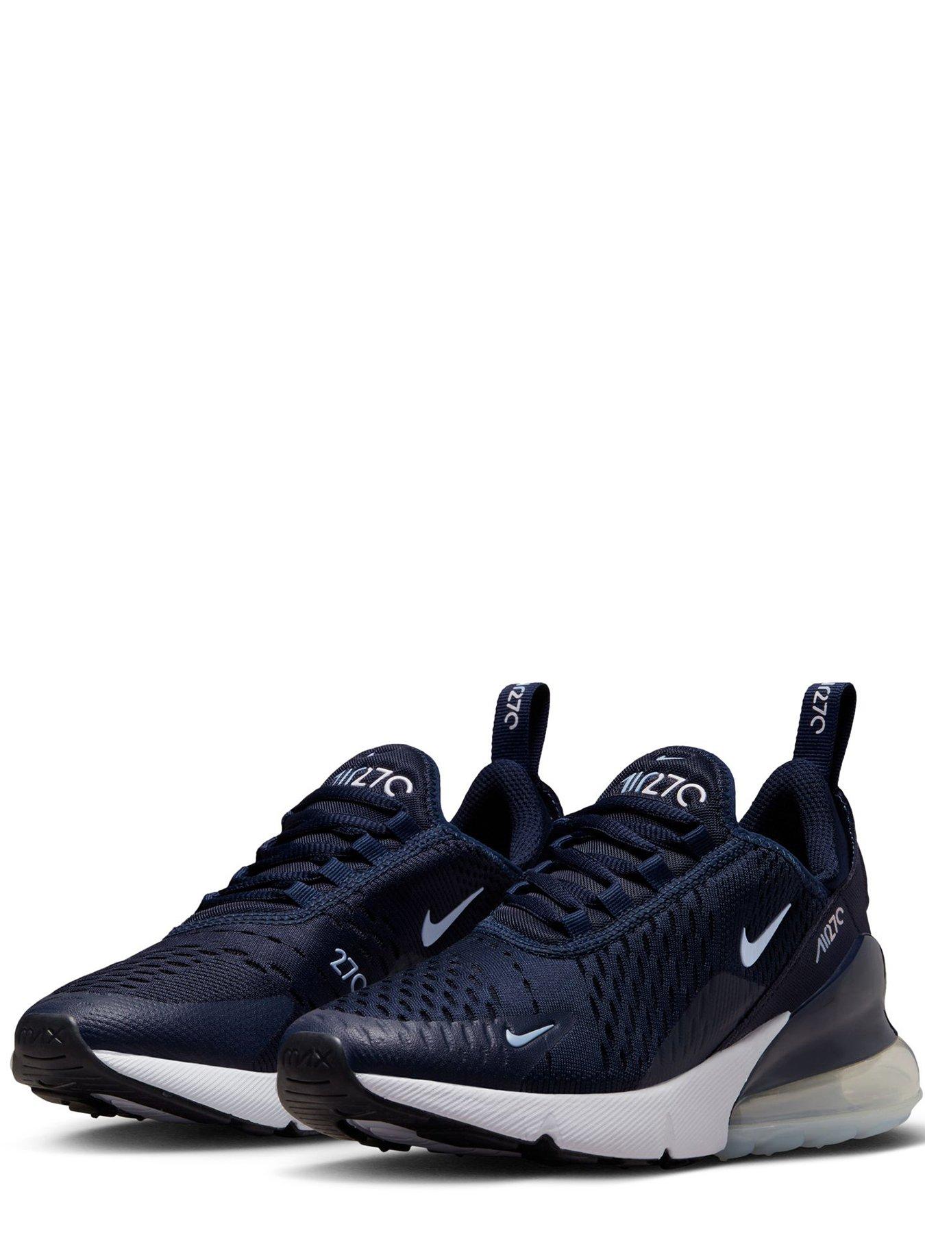 Mens navy 2025 nike 270 trainers