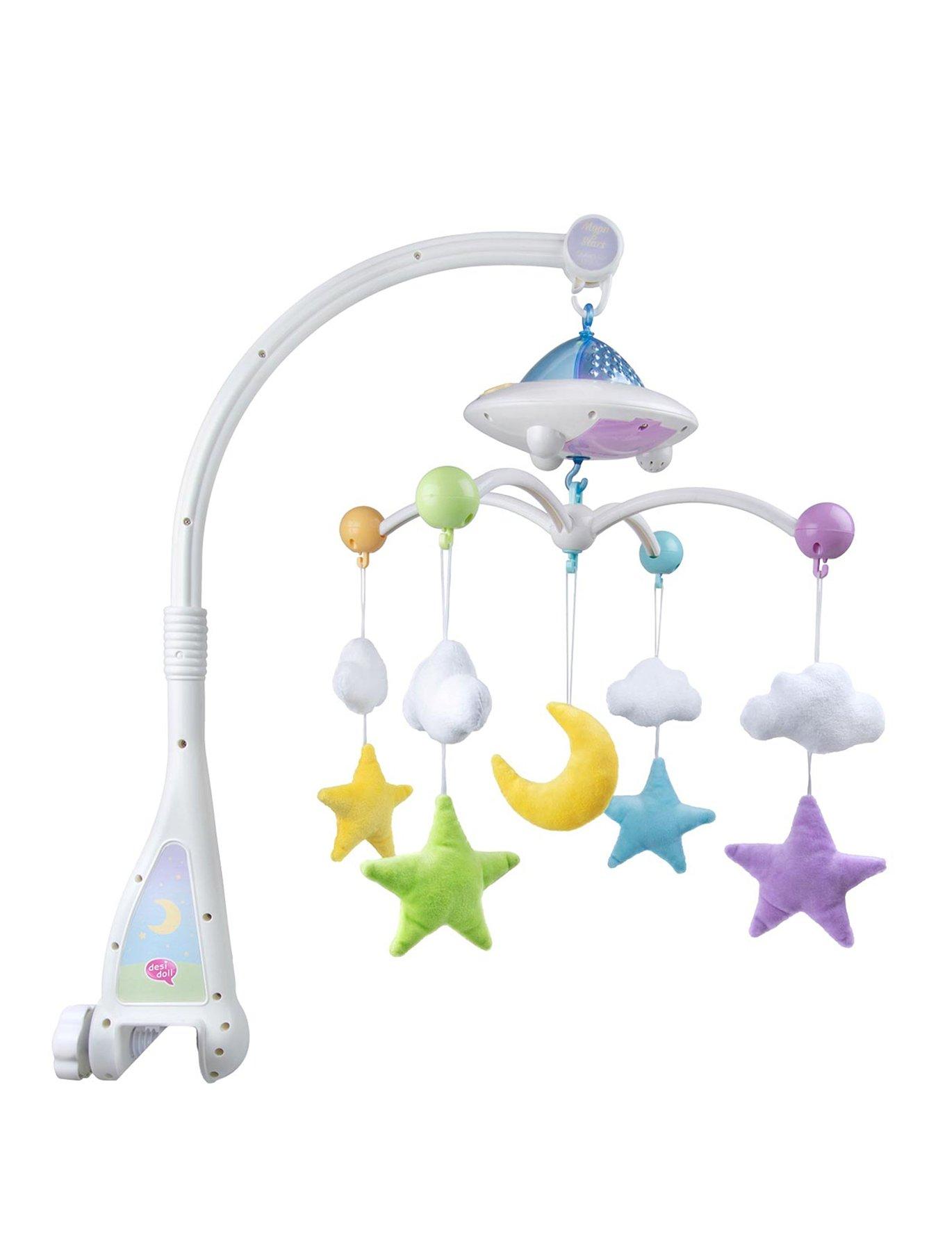 Moon Stars Quran Cot Mobile With Remote Control