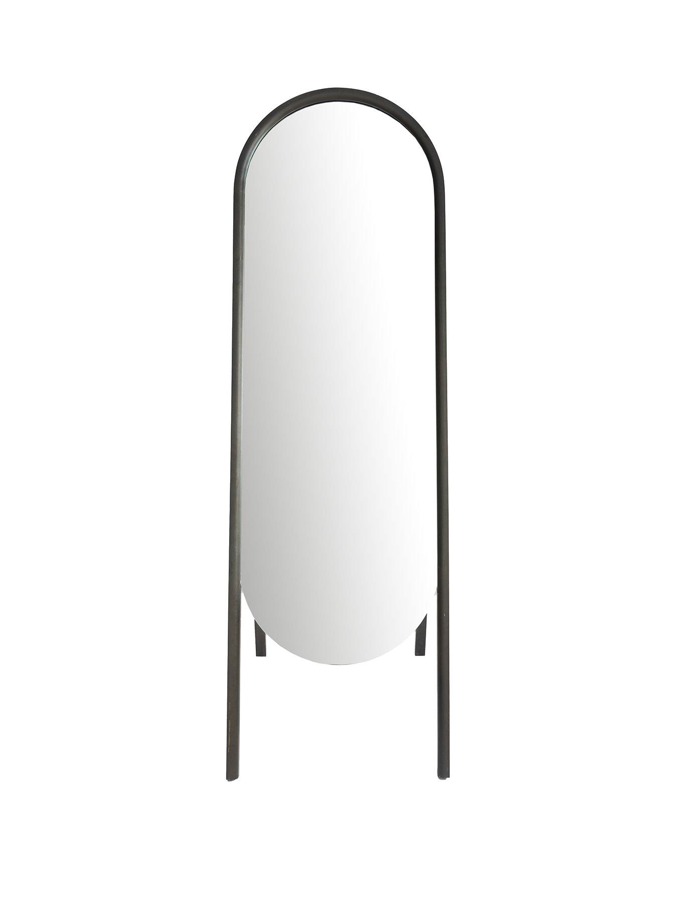 Image 2 of 5 of The Very Collection Free Standing Wooden Mirror 50x160cm