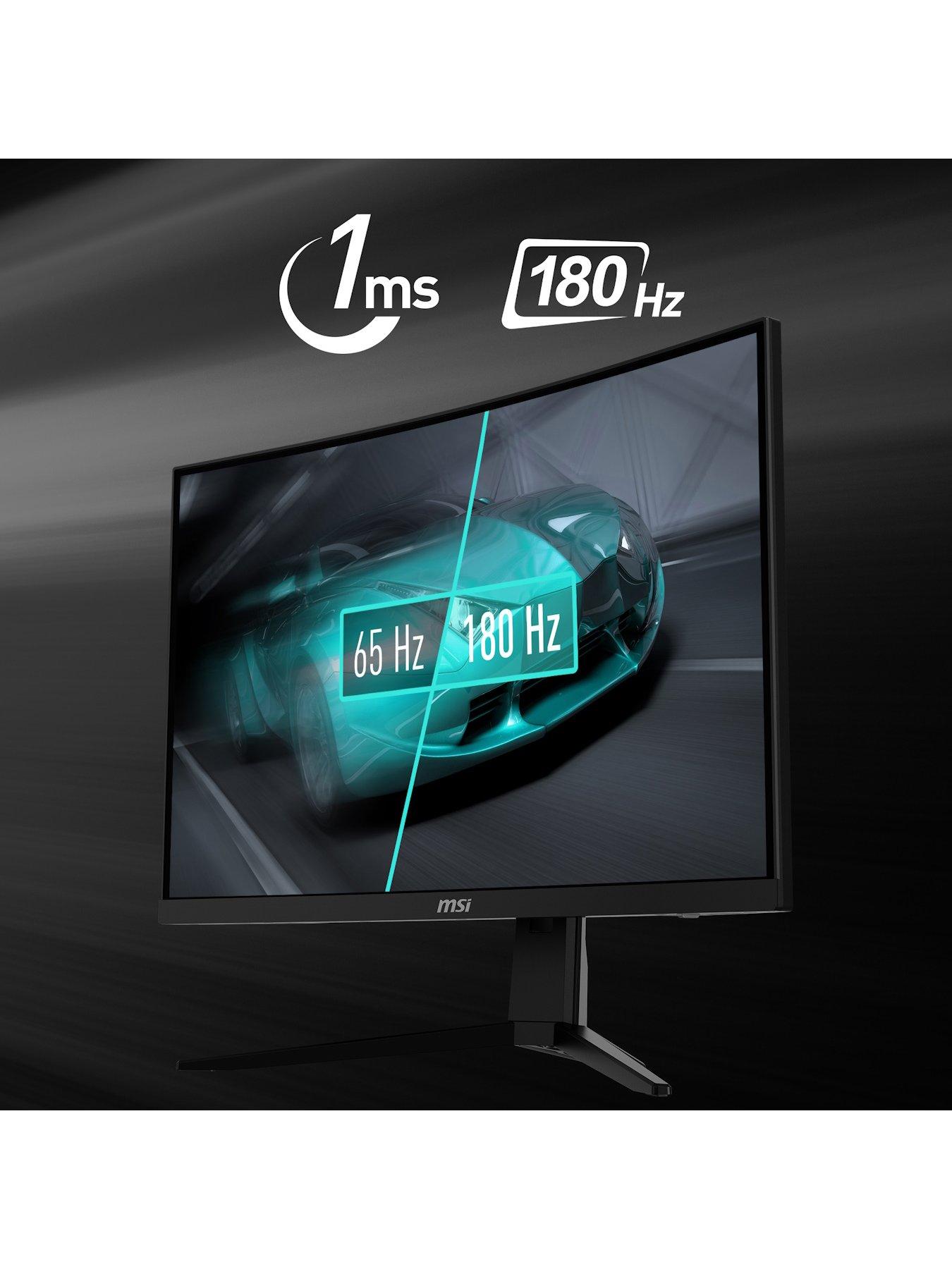 MSI G2422C 24 inch, Full HD, 180Hz, AMD Freesync Premium, Curved Gaming  Monitor