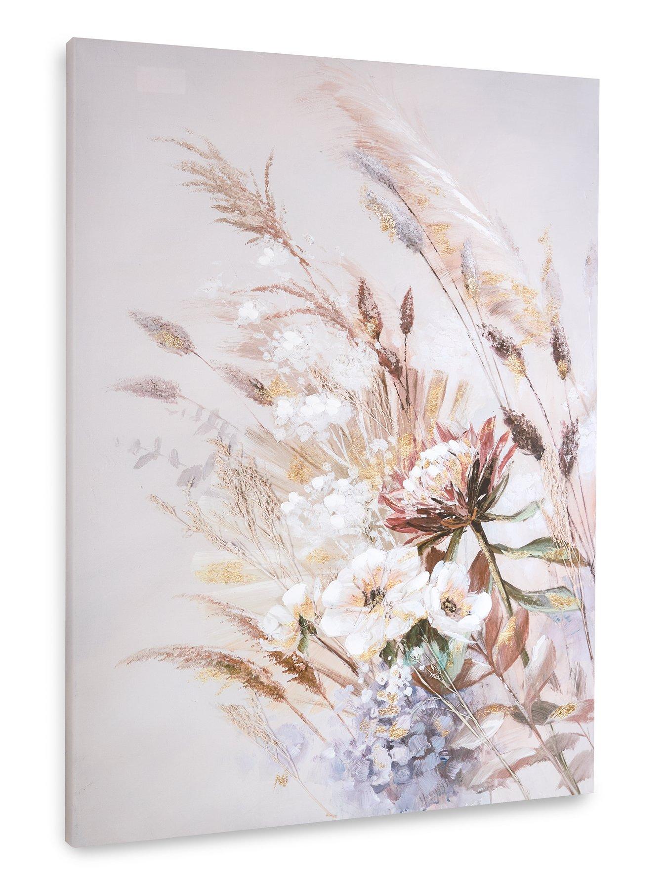 Image 3 of 6 of Very Home Canvas Meadow Bouquet 60x80cm