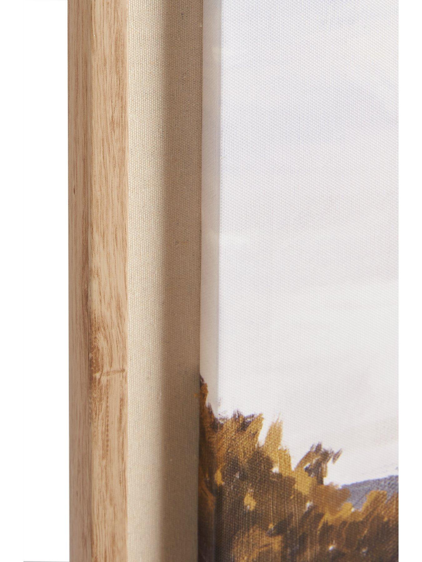 Image 5 of 6 of The Very Collection Canvas Country Side Water Colour 60x80cm