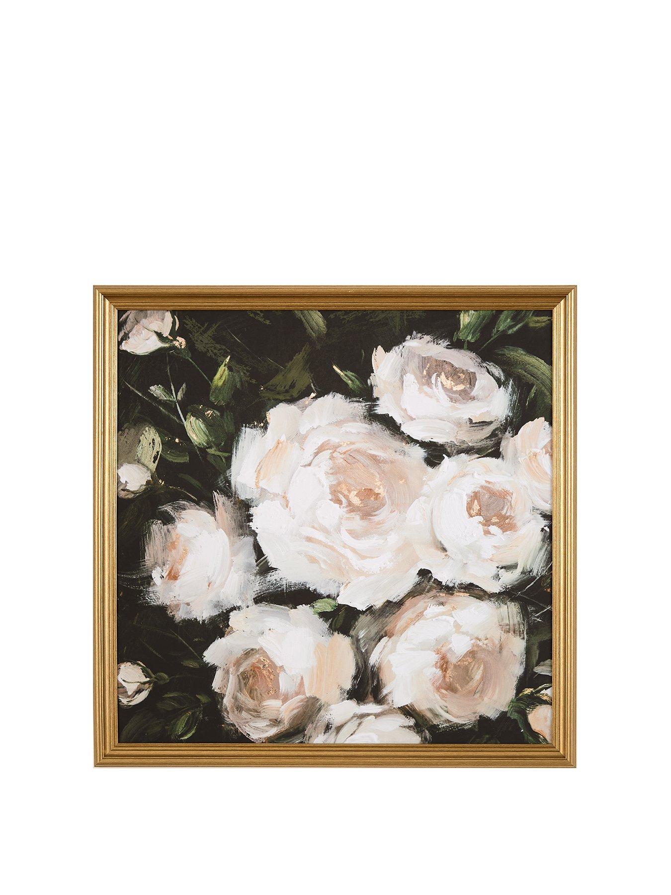 very-home-framed-canvas-tradition-floral-printstillFront