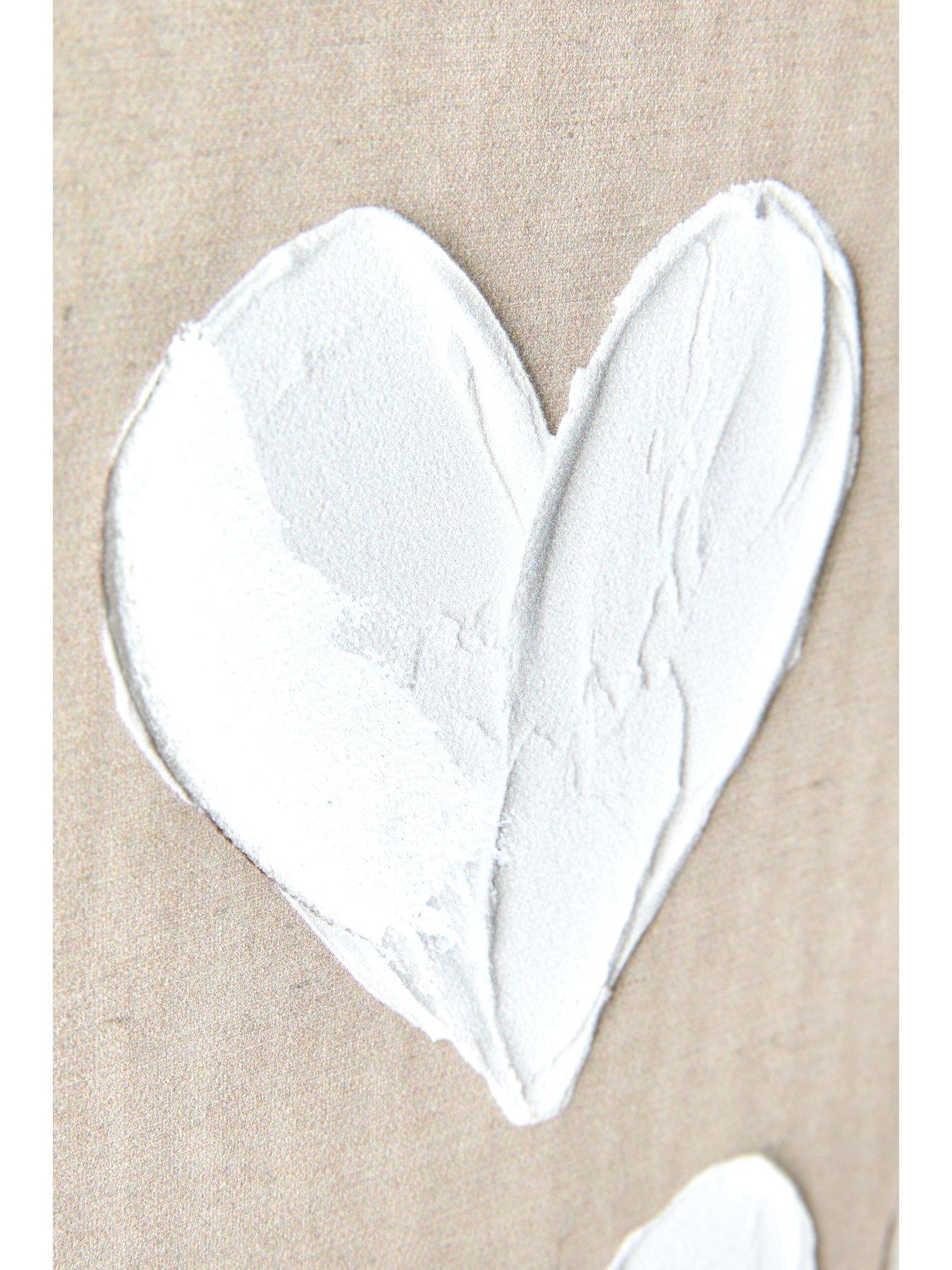 very-home-printed-white-hearts-canvas-wall-artnbspdetail