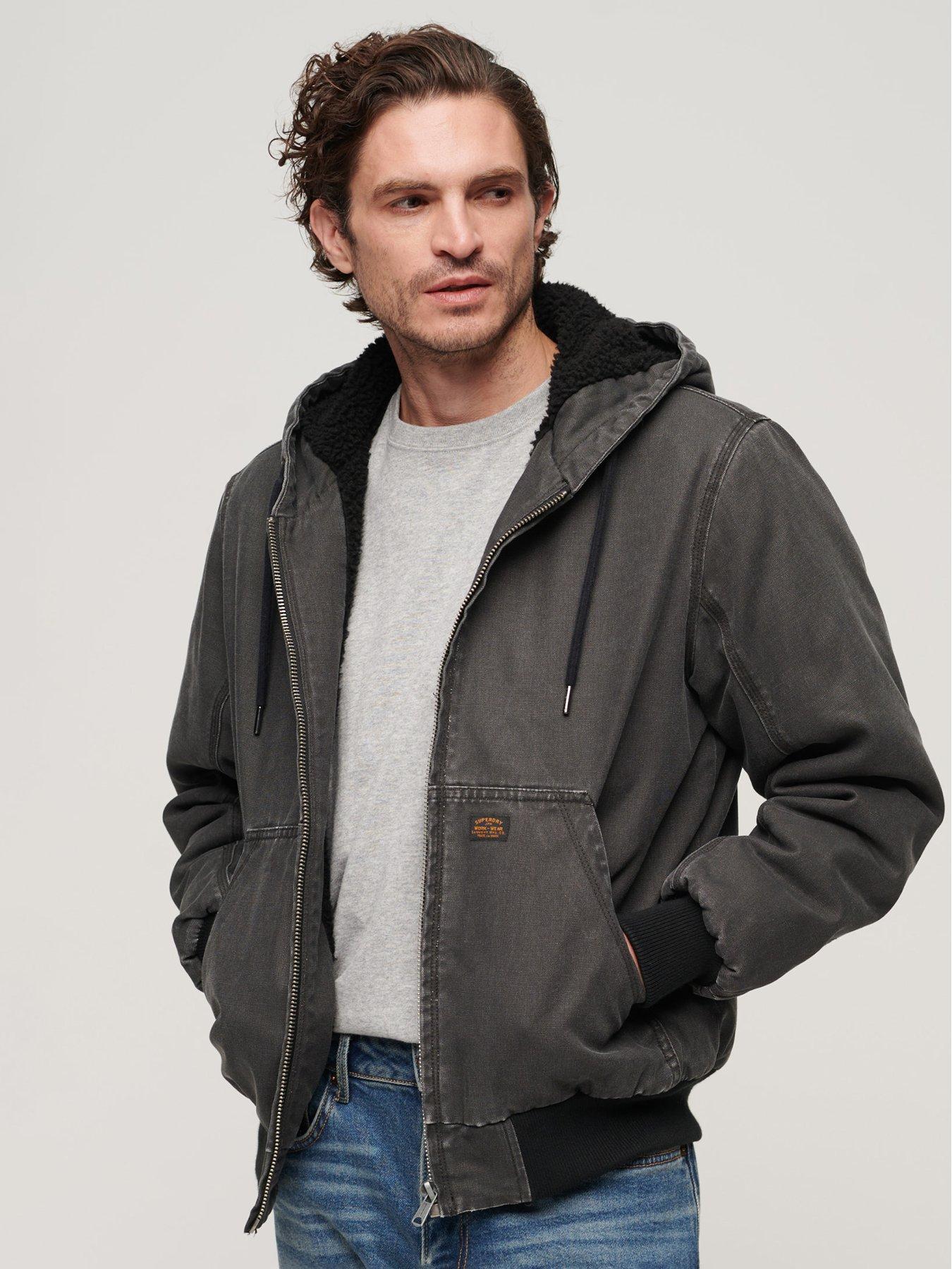 Mens sherpa clearance bomber