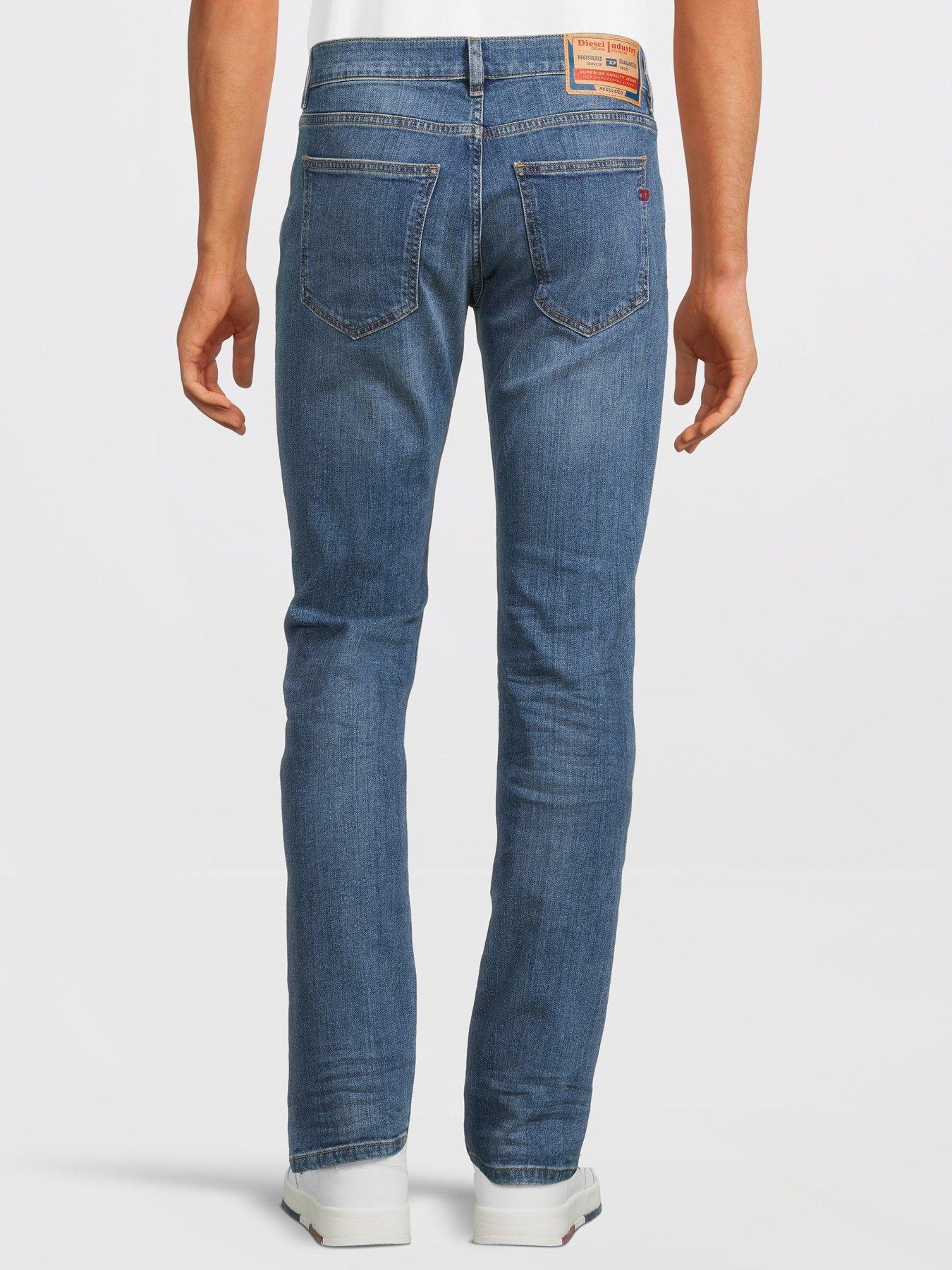 Image 2 of 5 of Diesel 2019 D-Strukt Slim Fit Jeans - Mid Wash