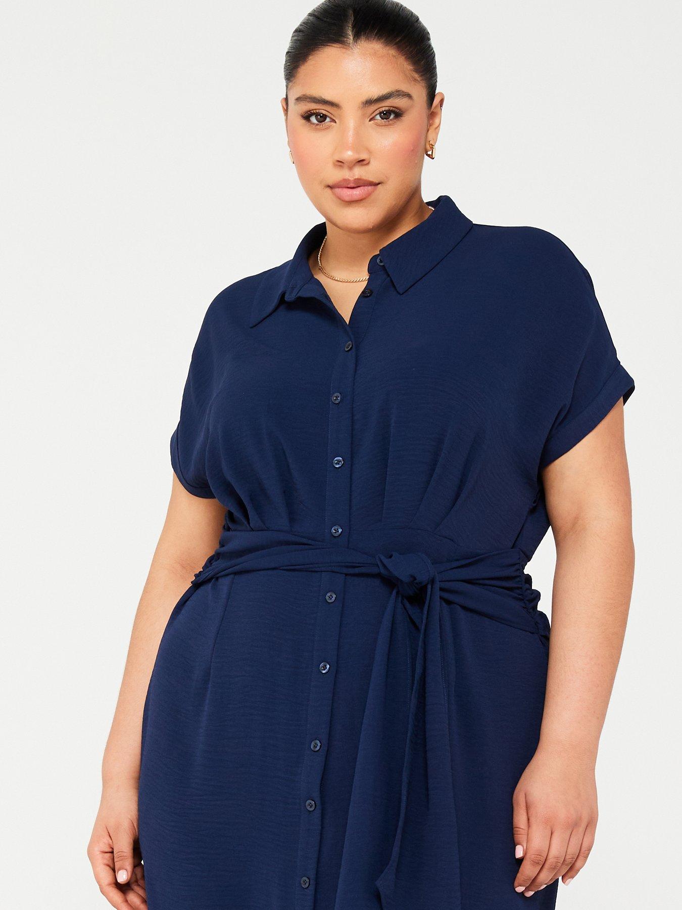 v-by-very-curve-tie-waist-midi-shirt-dress-navyoutfit