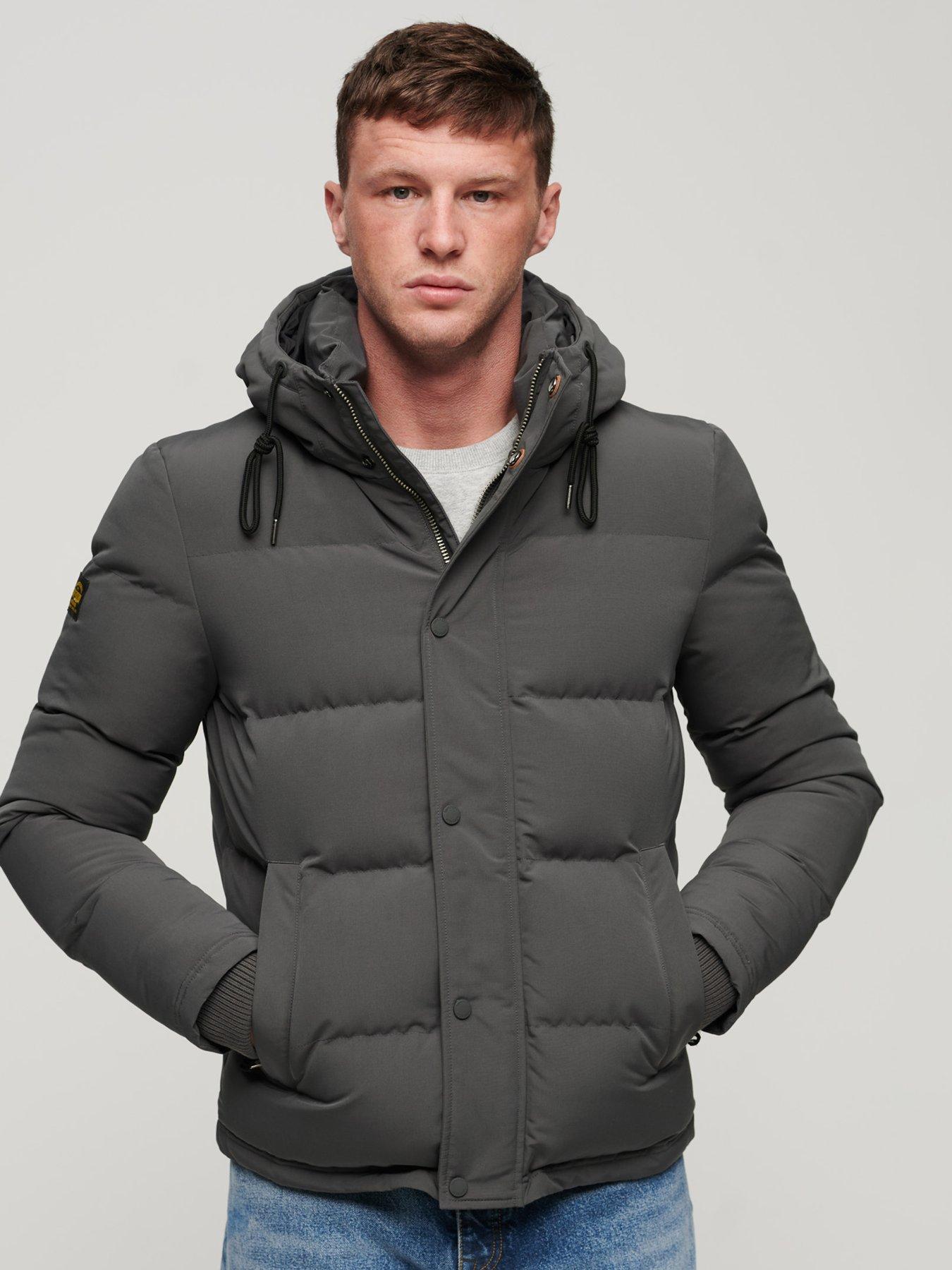 superdry-everest-short-hooded-padded-coat-dark-grey