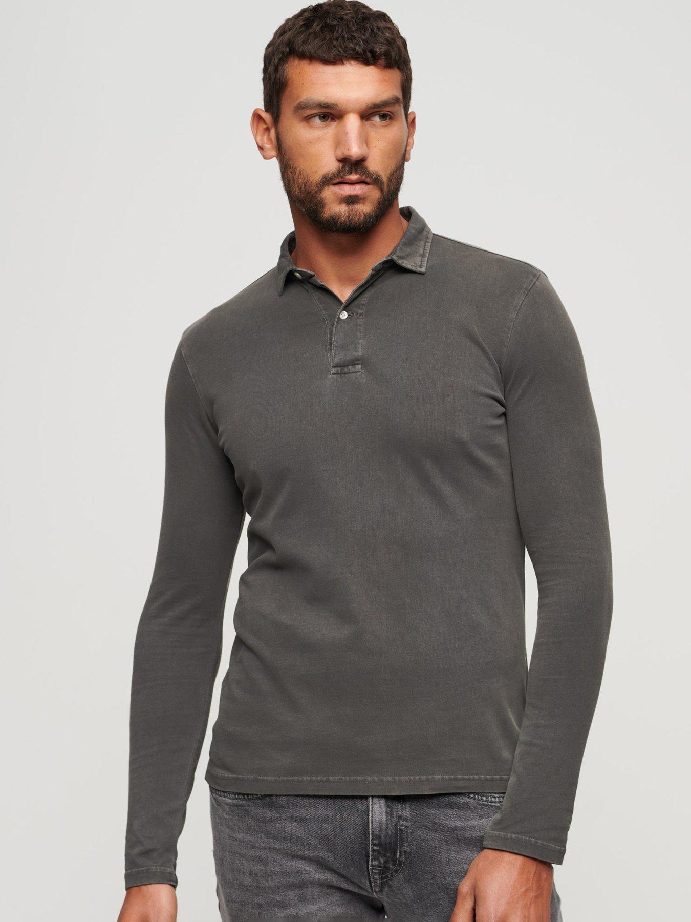 superdry-studios-long-sleeve-jersey-polo-shirt-dark-grey