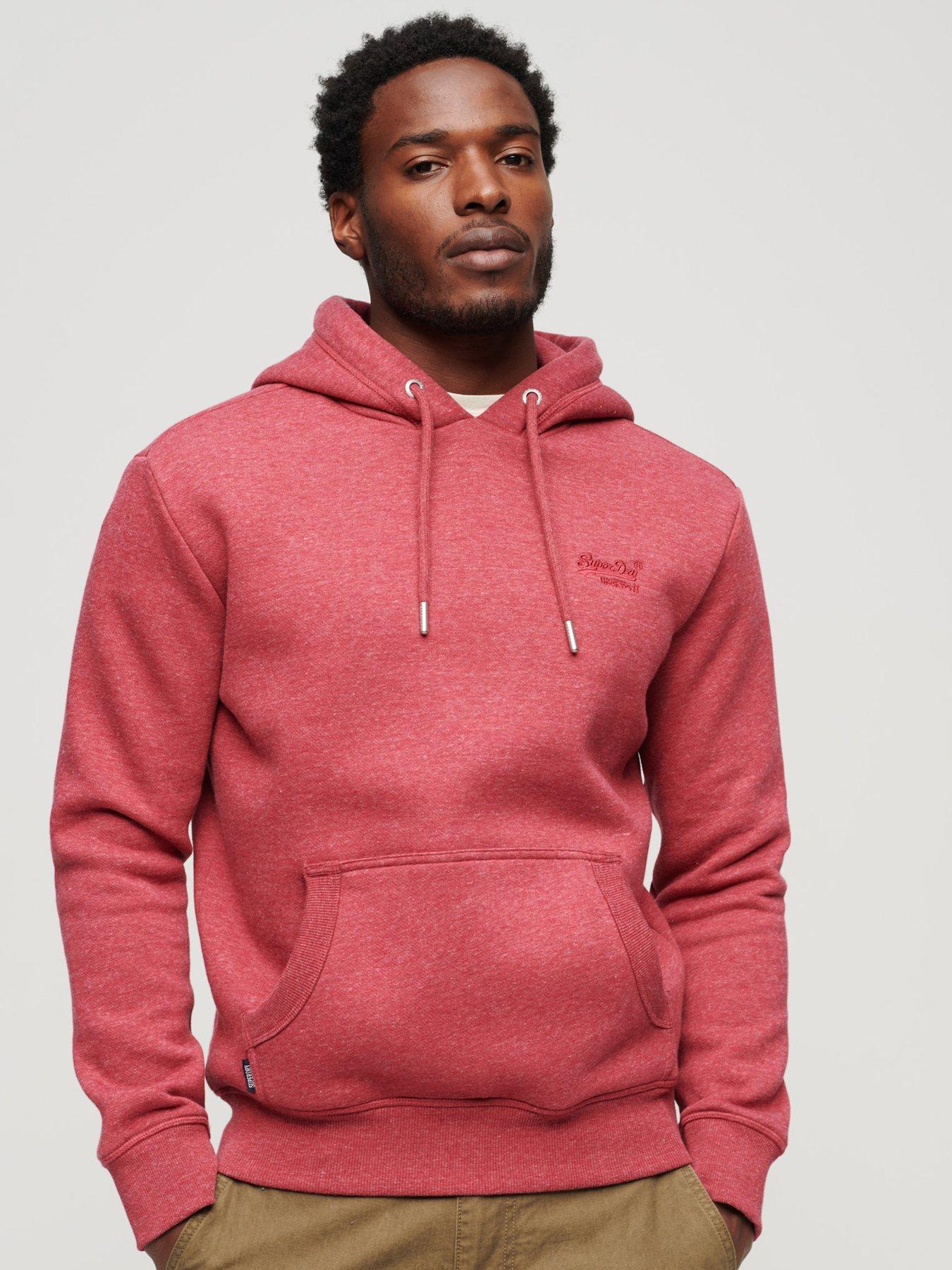 Superdry 2025 red hoodie