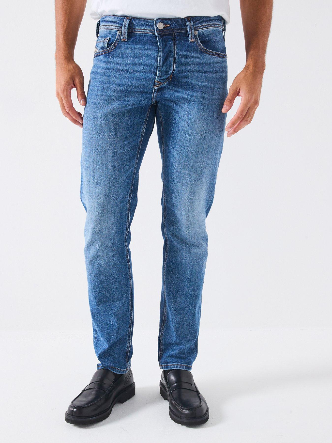 Diesel Diesel 1986 Larkee-beex Tapered Fit Jeans - Mid Wash