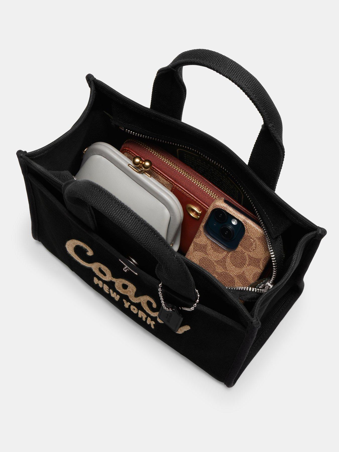 Image 5 of 5 of COACH Cargo Small Tote Bag - Black