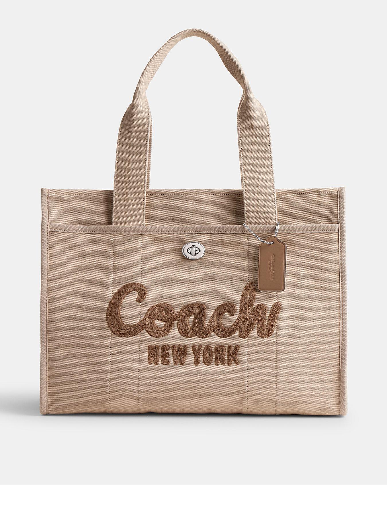 Coach cheap beige tote