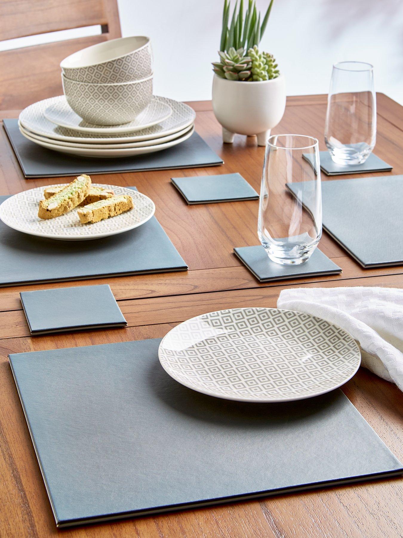 very-home-reversible-faux-leather-placemats-and-coastersnbsp-8-piece-set-in-grey-and-black