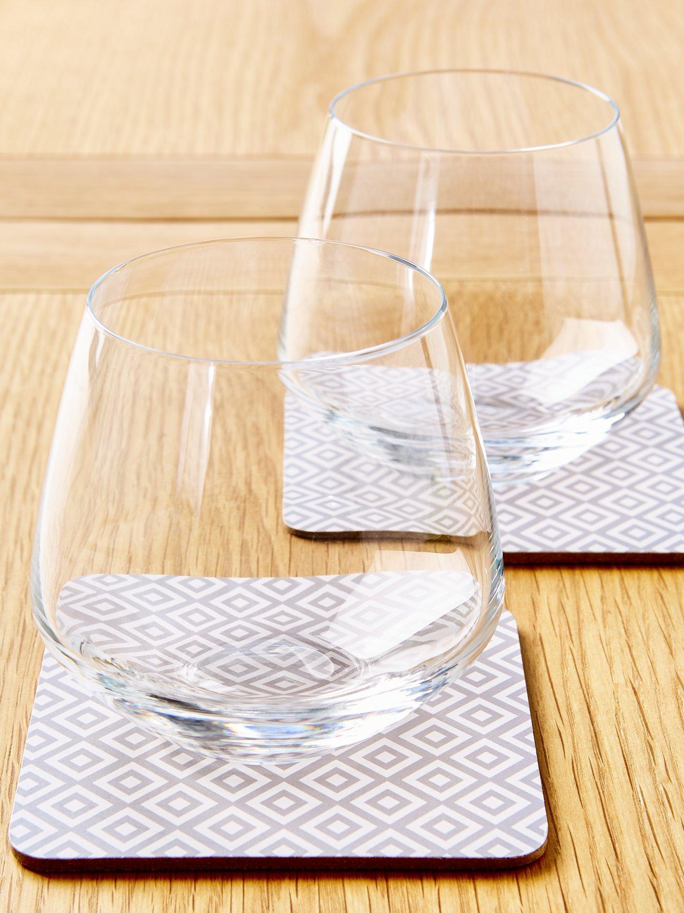 Image 2 of 3 of Very Home Crystal Evry Set of 4 Tumbler Glasses